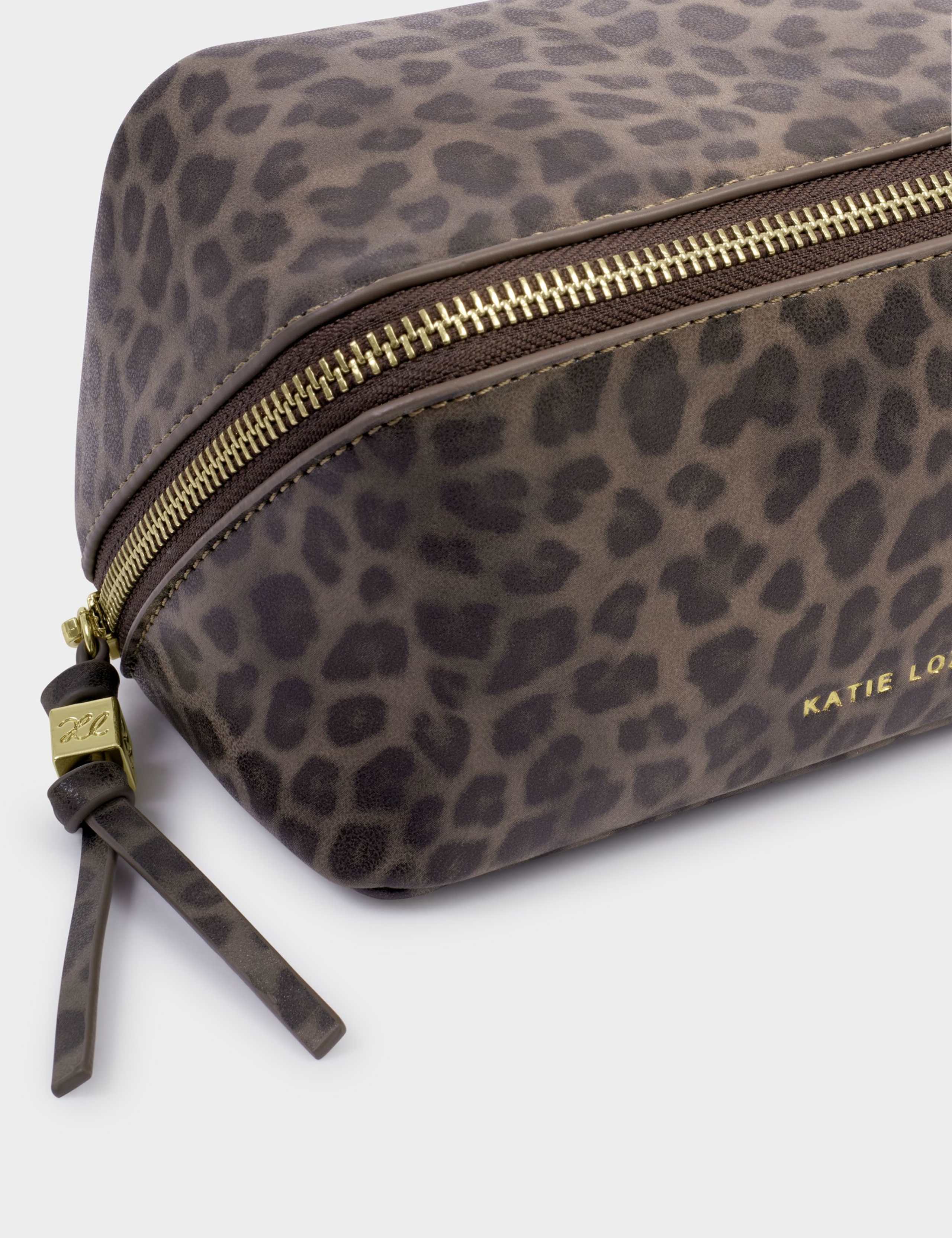 Leopard Print Mirror Makeup Bag 4 of 6