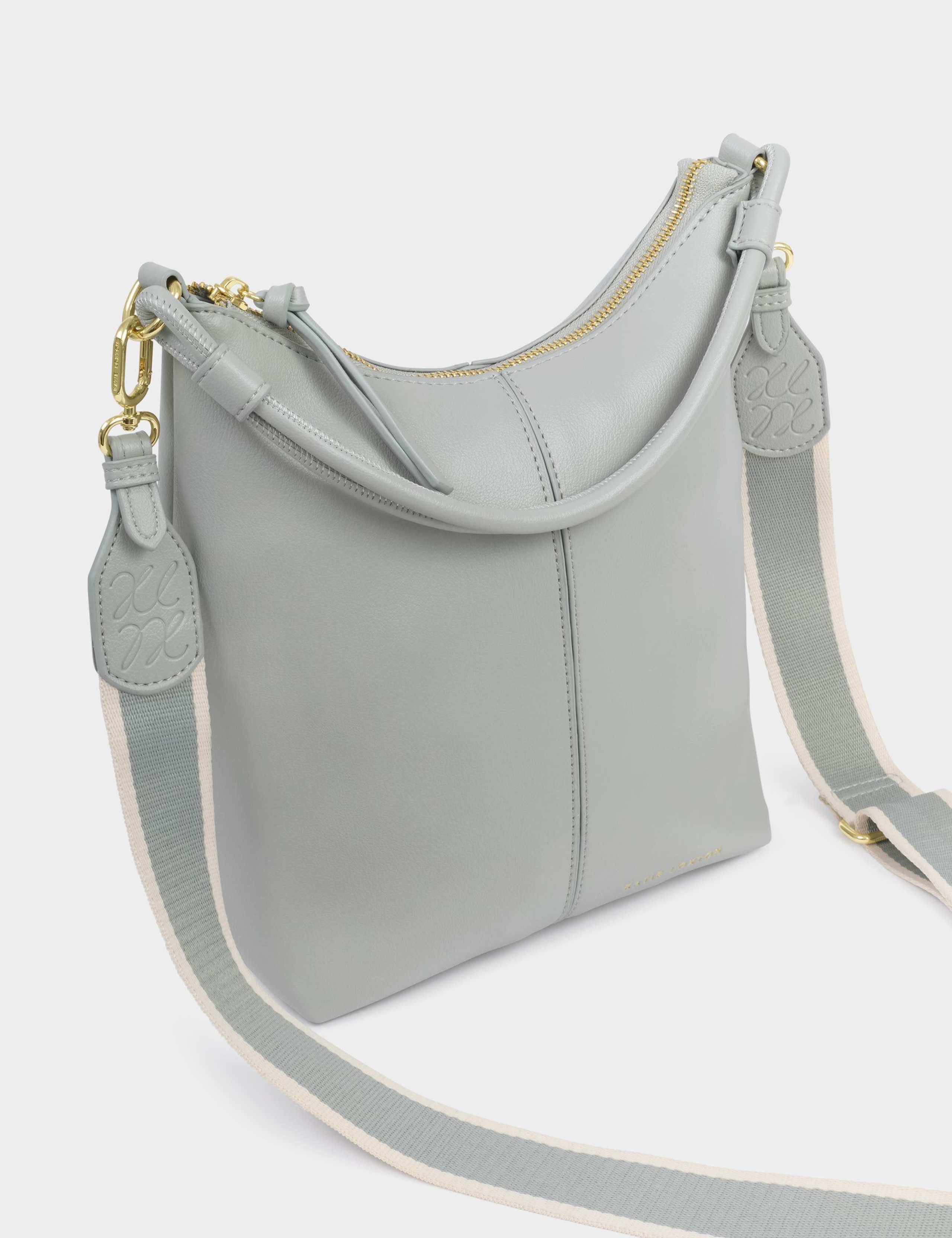 Faux Leather Cross Body Satchel Bag 4 of 6