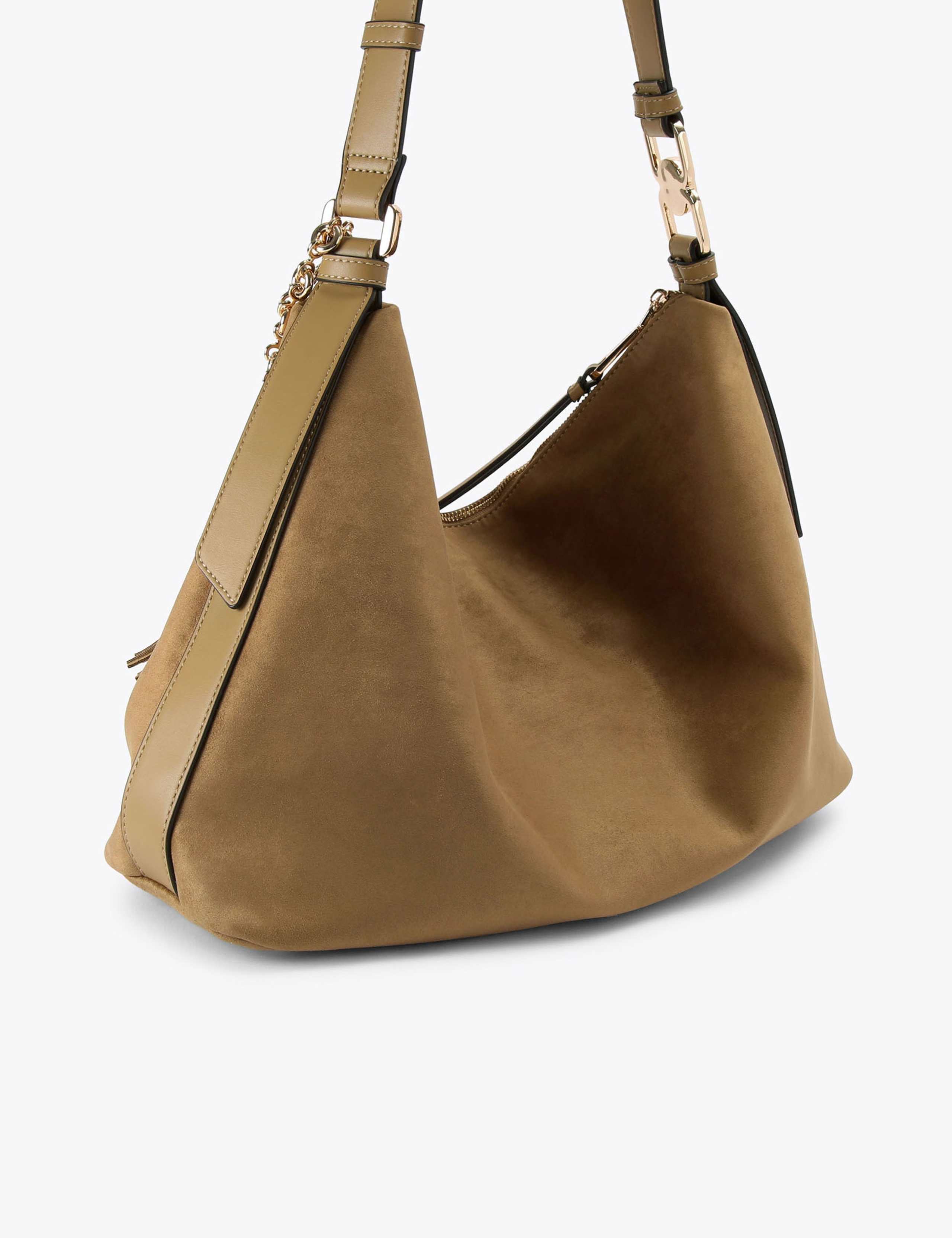 Suede Shoulder Bag 2 of 4