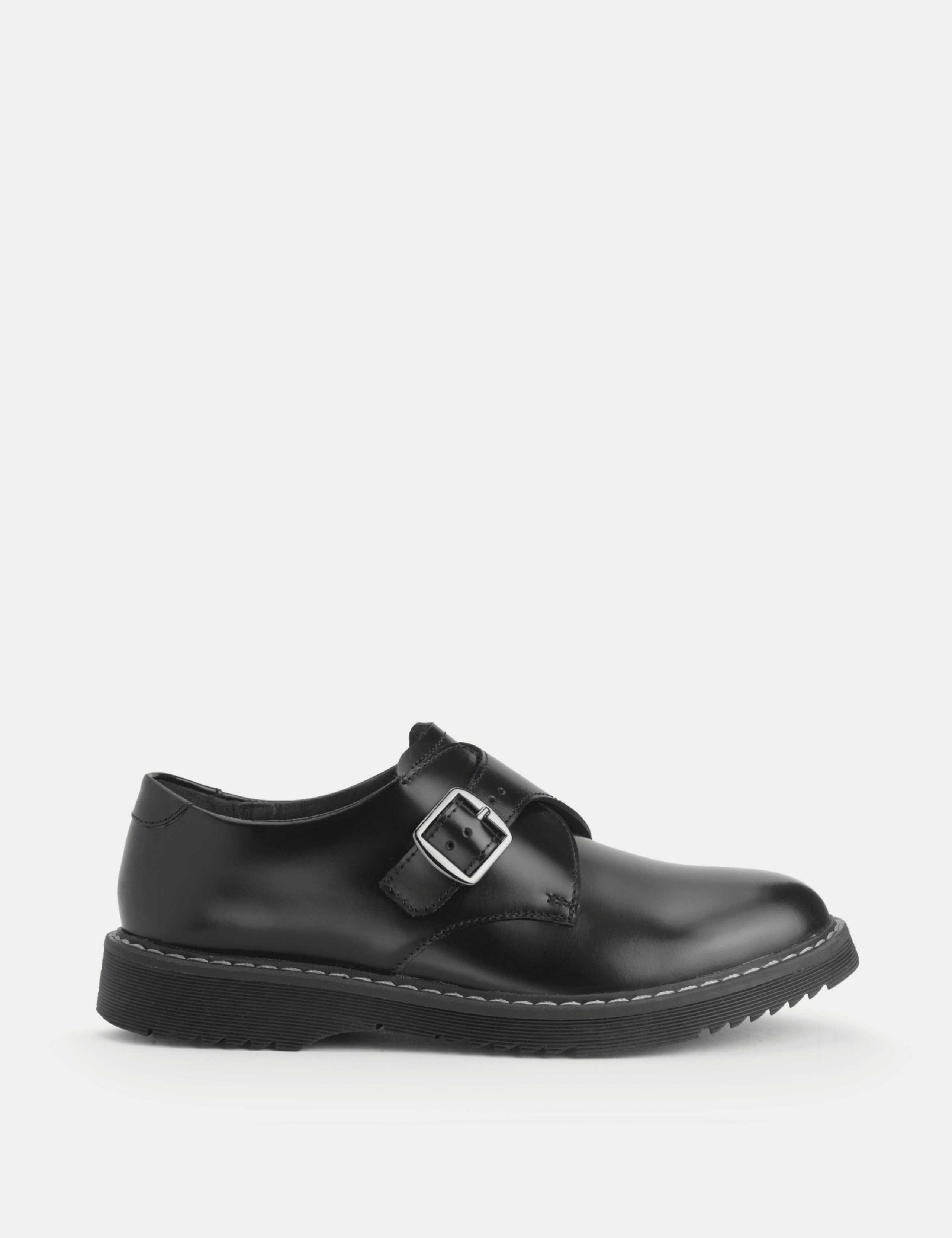 Eclipse Leather School Shoes (3½ Large-9 Large) 3 of 5