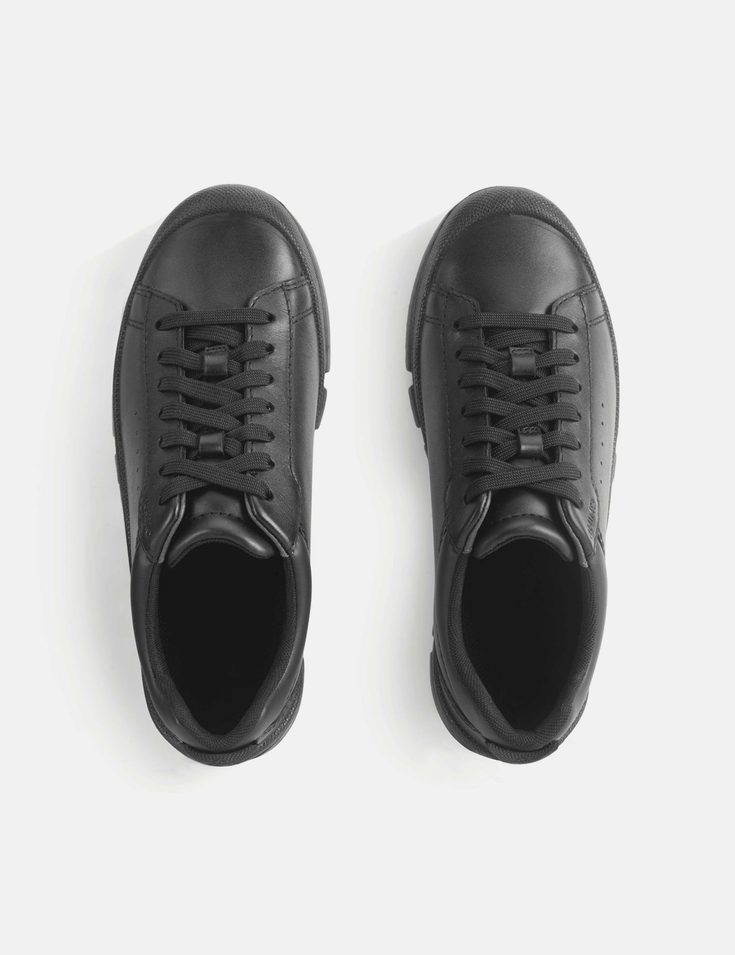 Kids' Leather Lace Schoolwear Shoes (1 Large-10.5 Large) 2 of 3