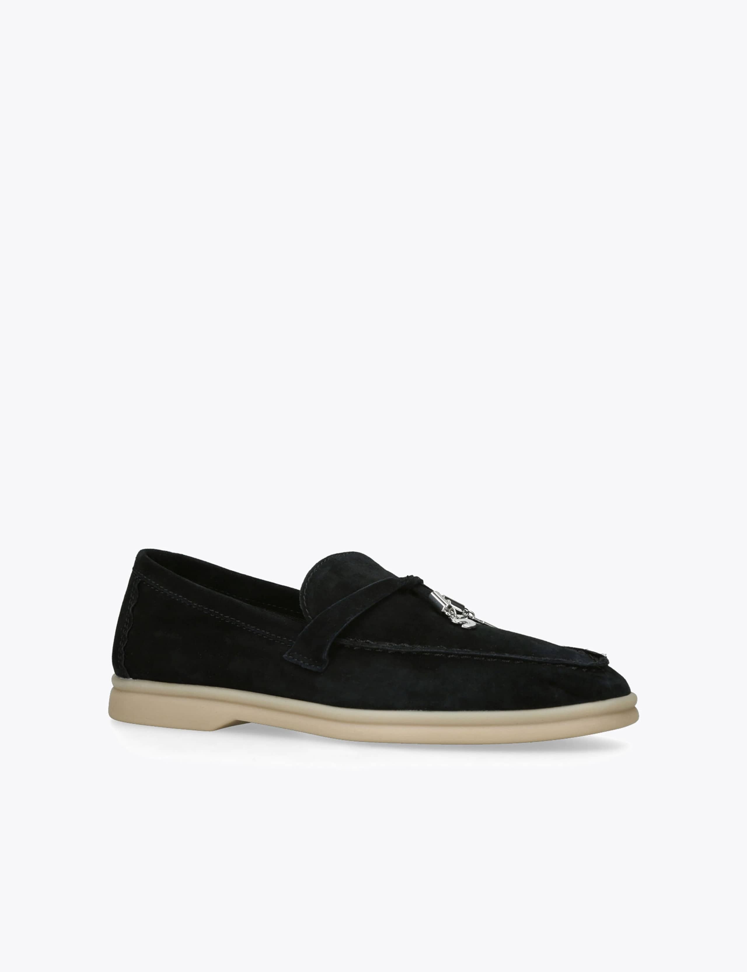 Suede Flat Loafers 2 of 5