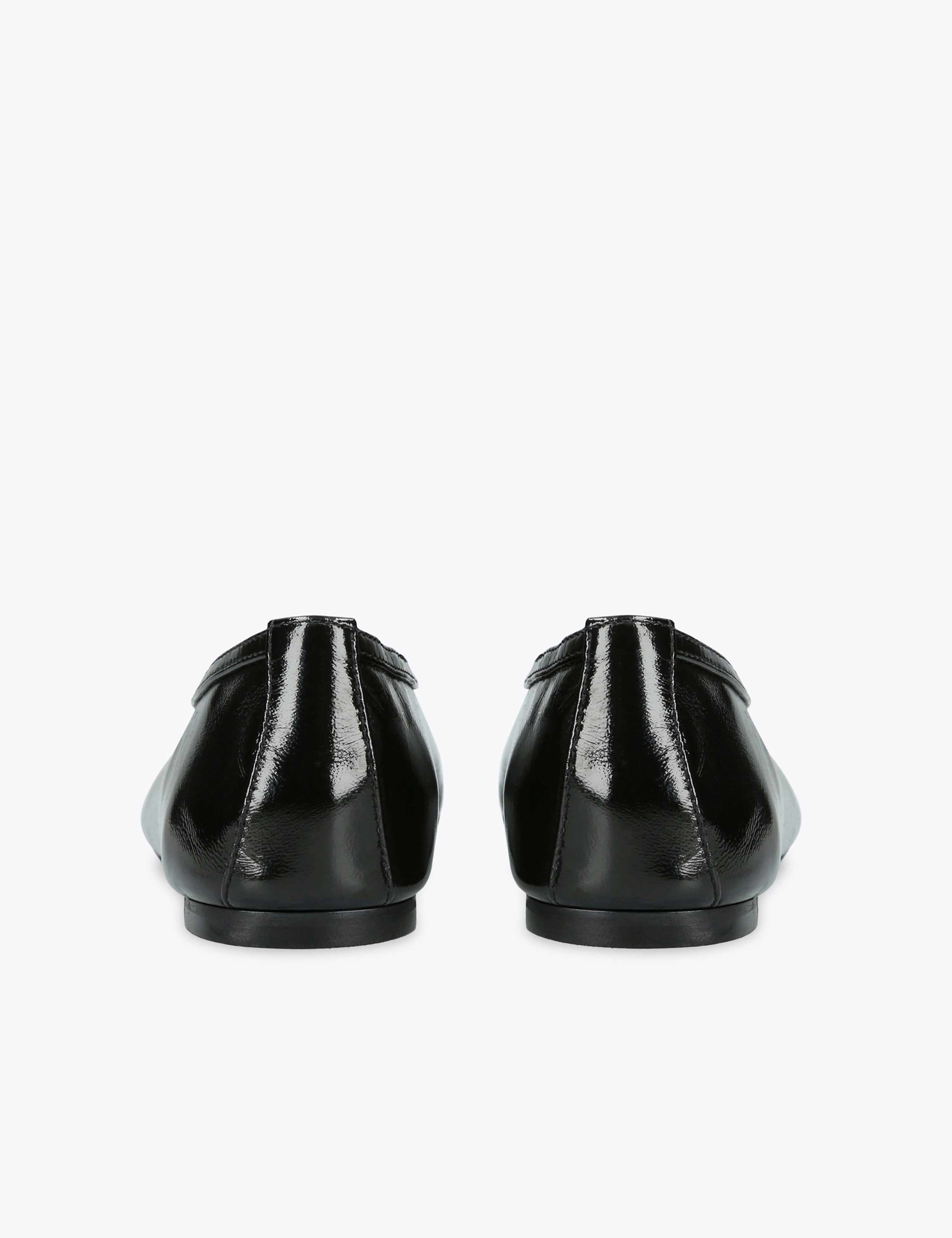 Leather Patent Flat Ballet Pumps 4 of 4