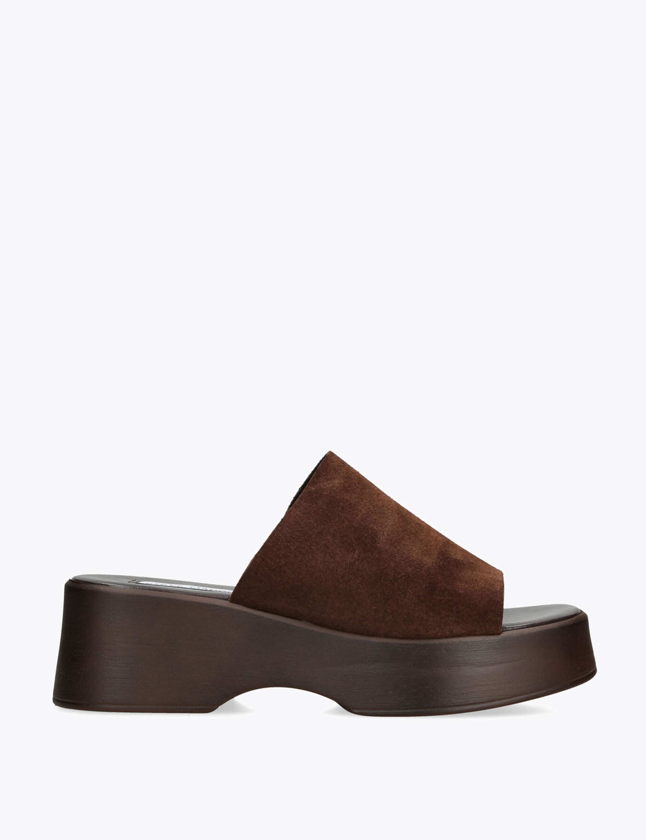 Suede Wedge Sandals 1 of 5