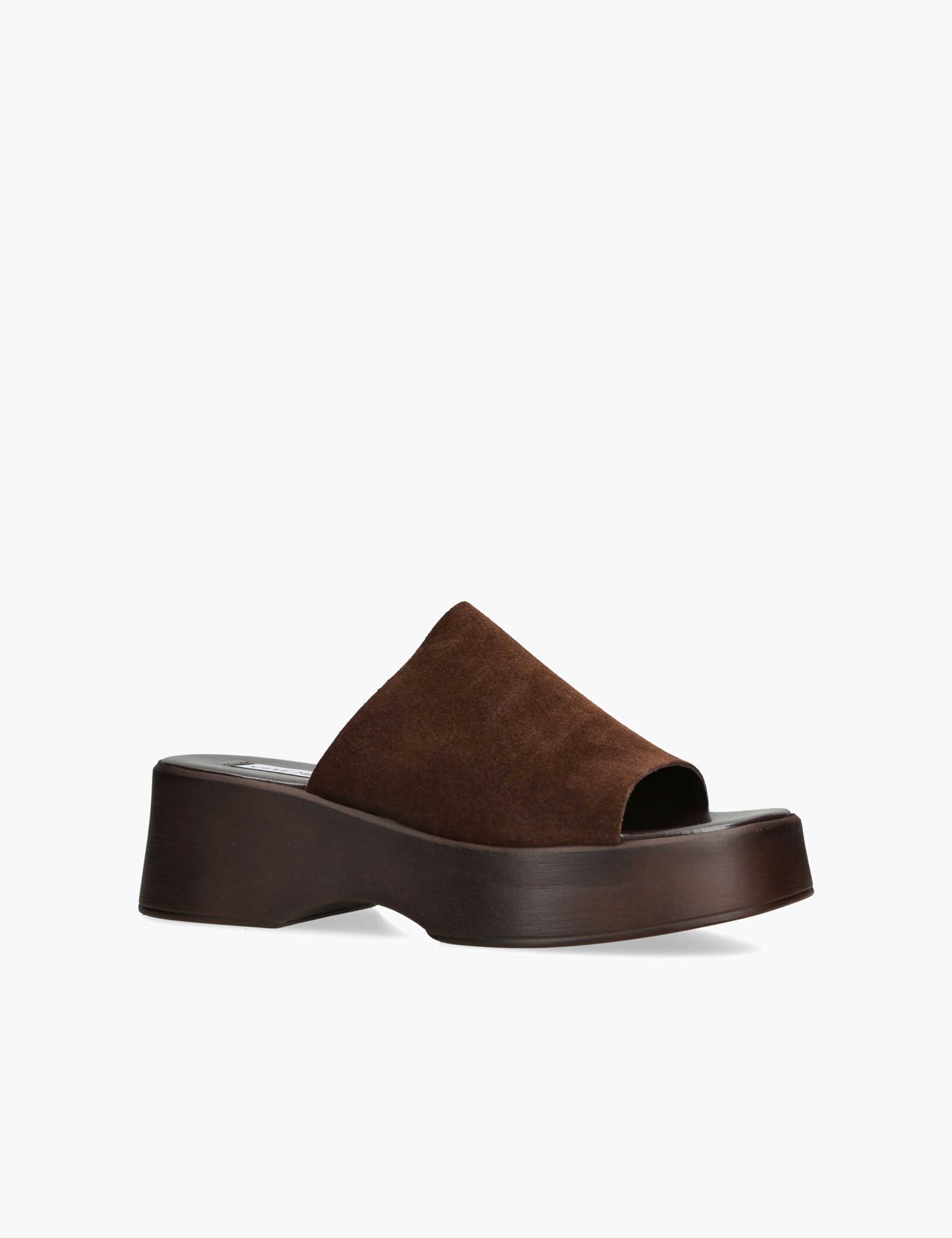 Suede Wedge Sandals 2 of 5