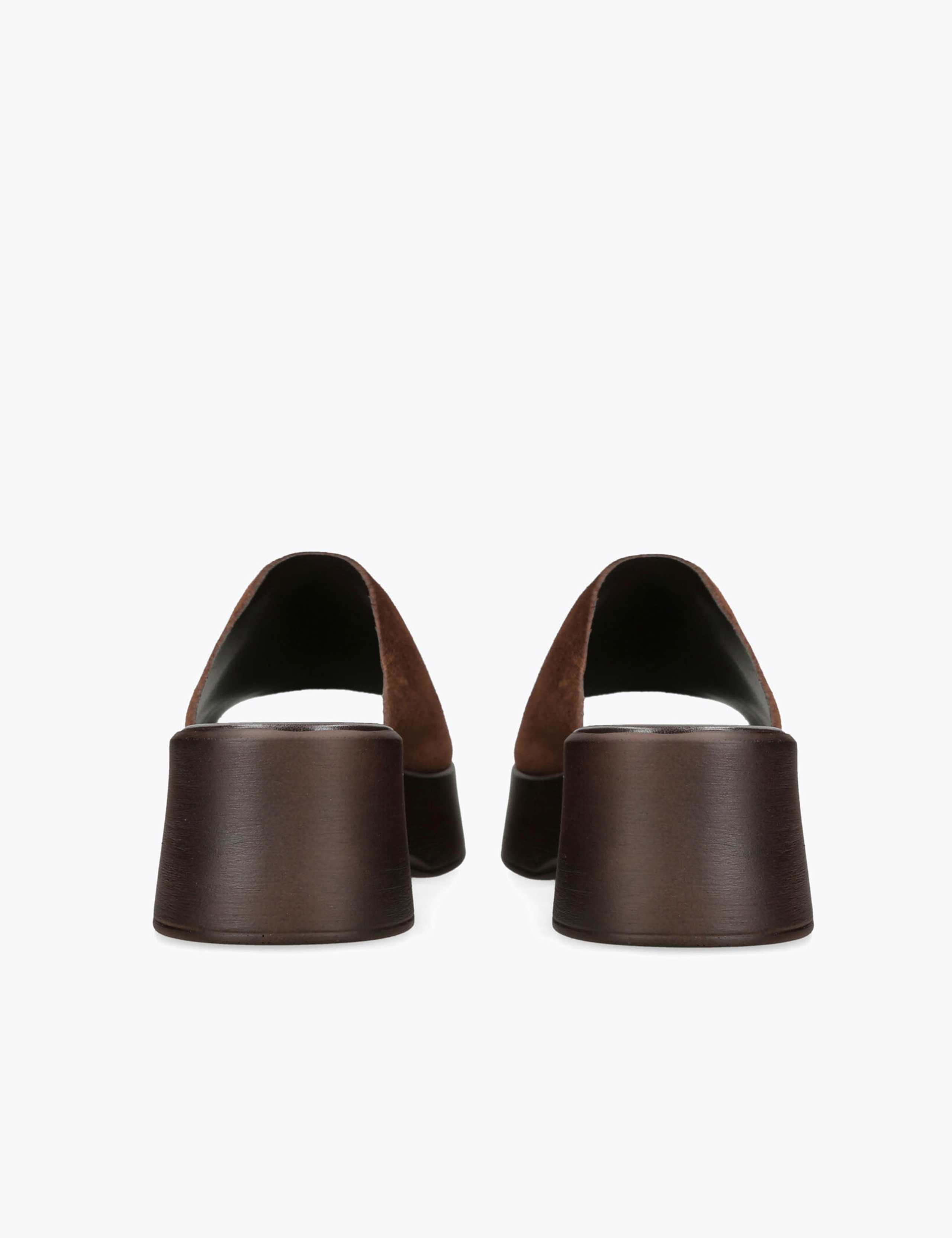 Suede Wedge Sandals 5 of 5