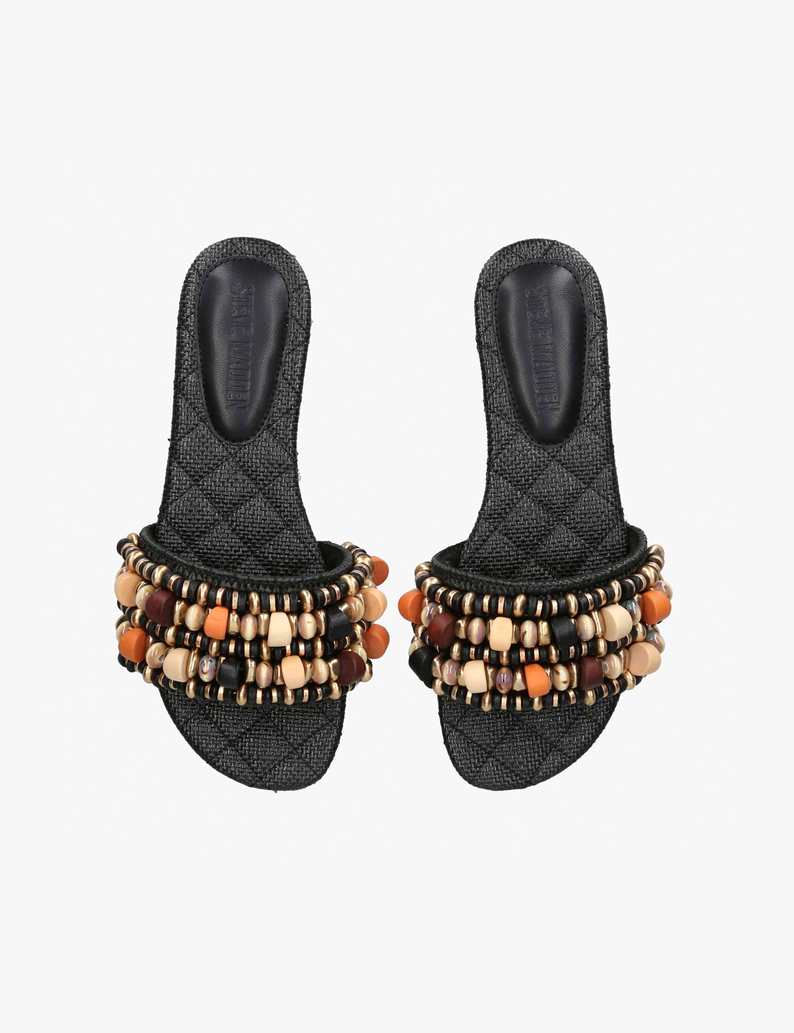 Beaded Flat Sandals 3 of 4