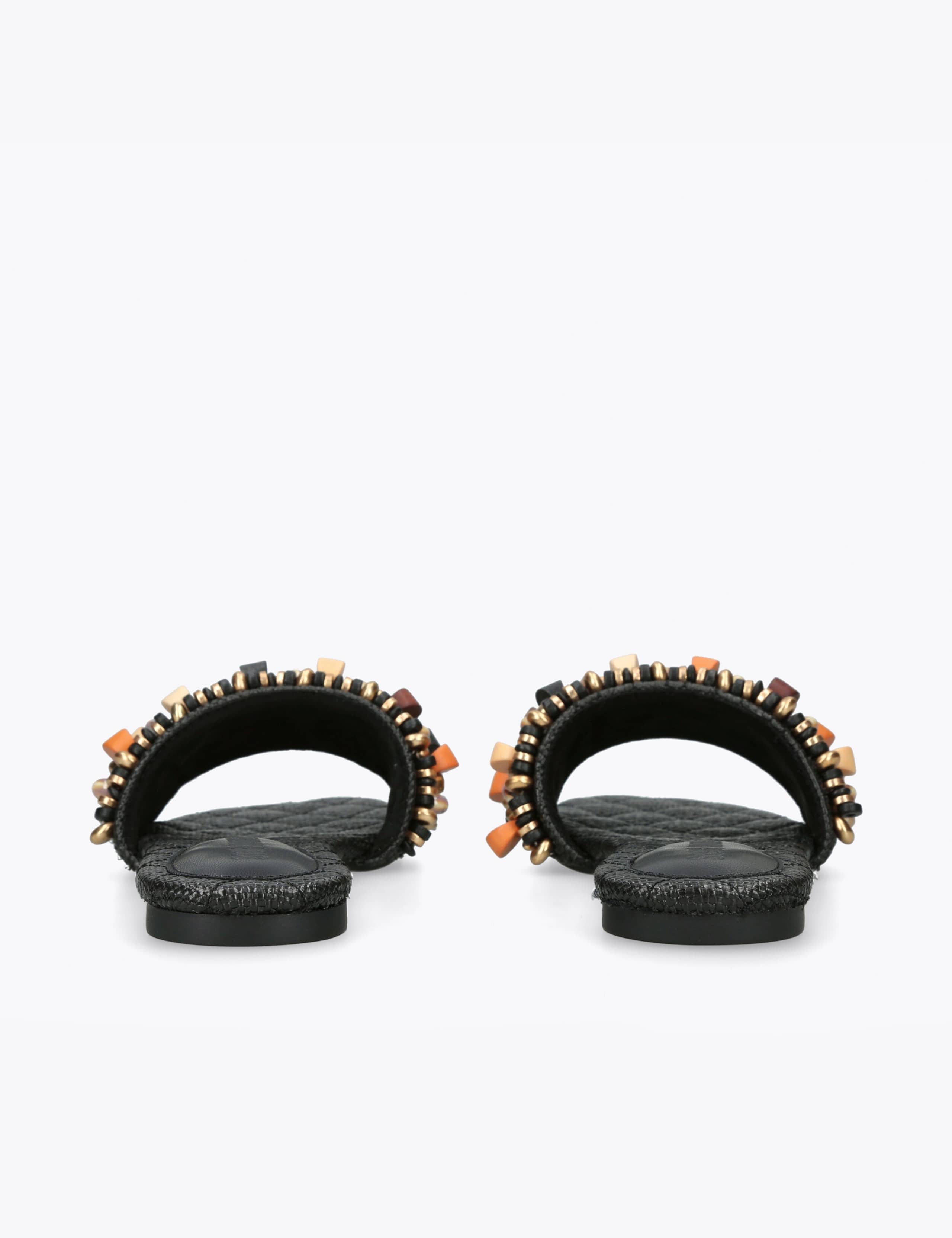 Beaded Flat Sandals 4 of 4