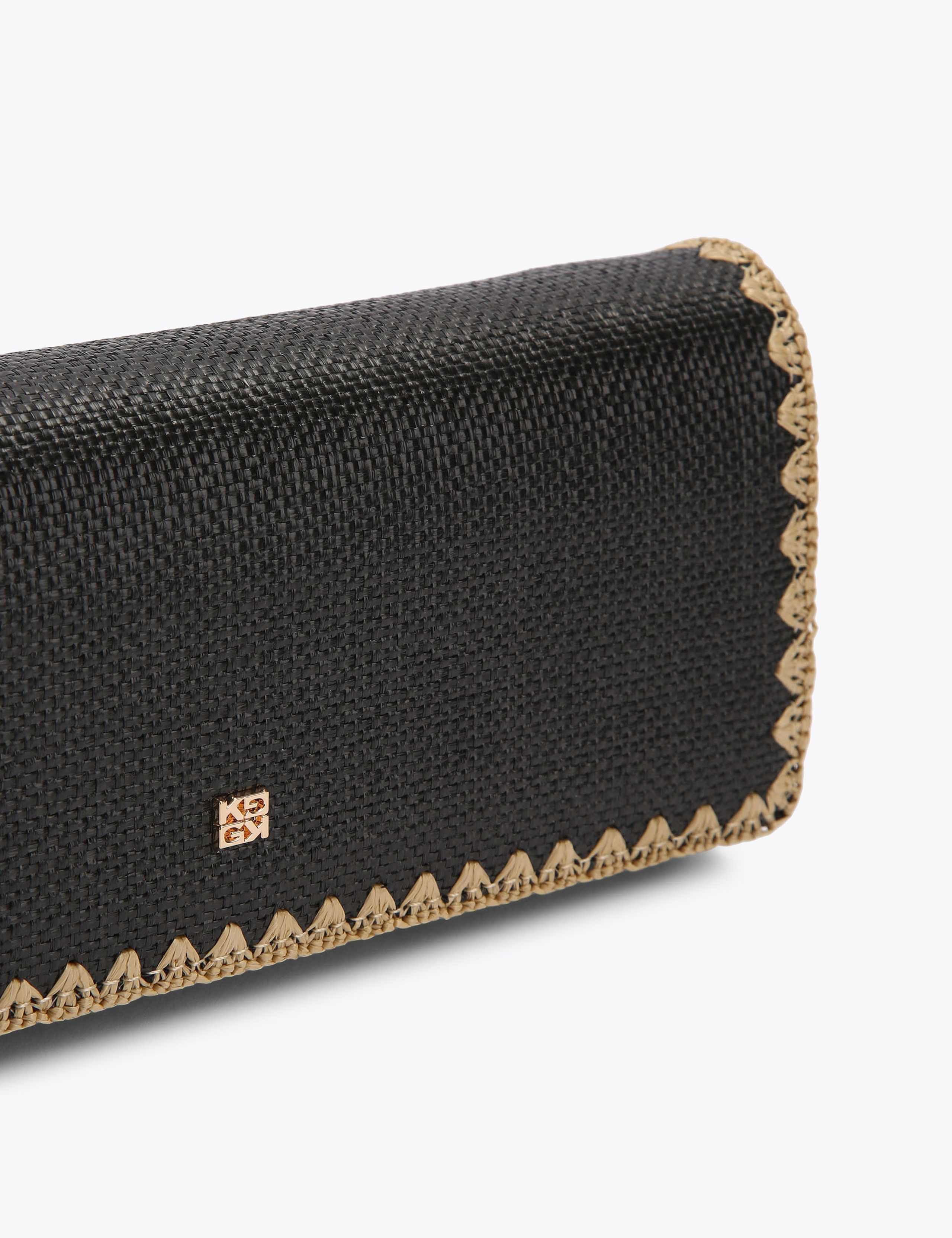 Raffia Chain Strap Clutch Bag 4 of 4