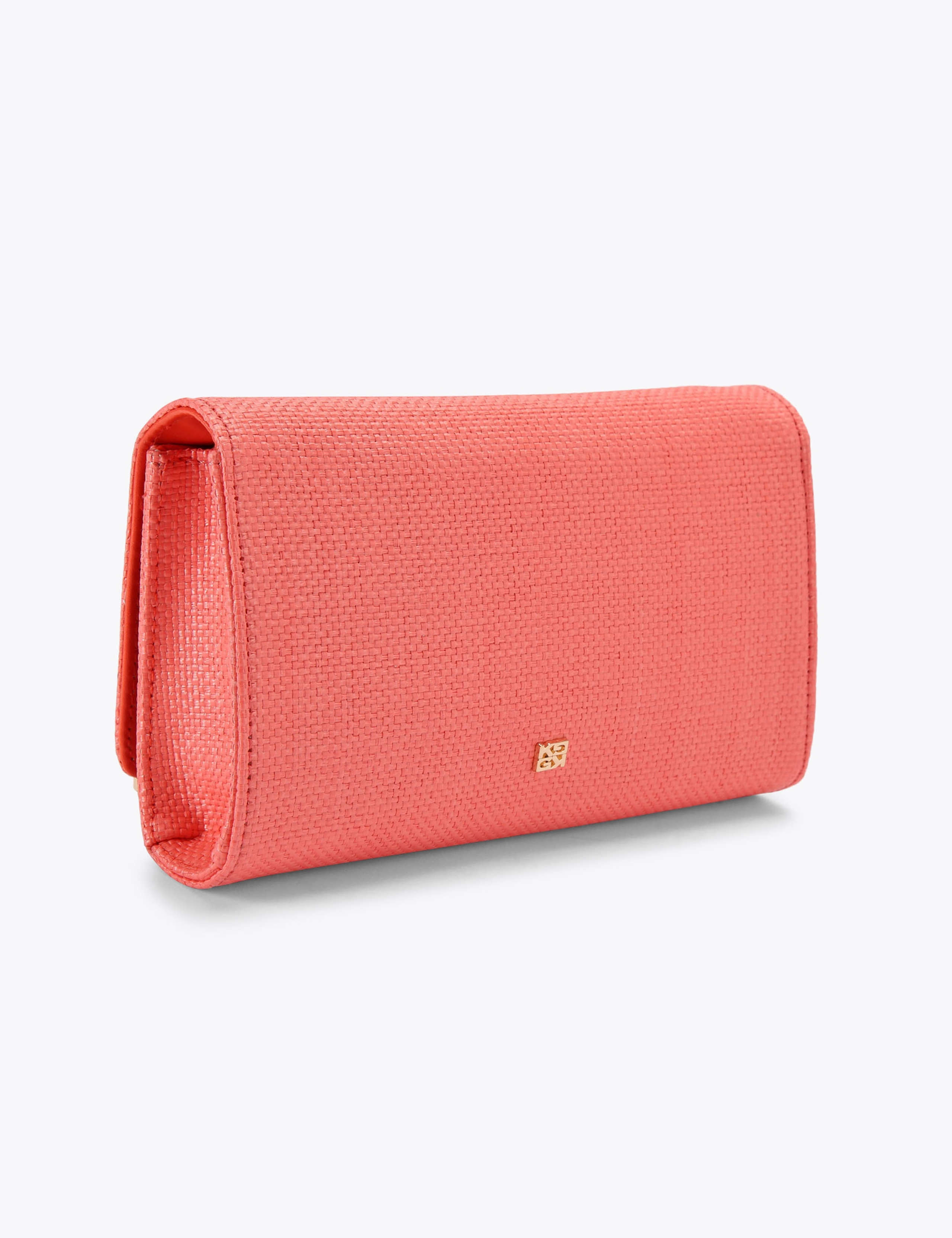 Raffia Floral Clutch Bag 3 of 4