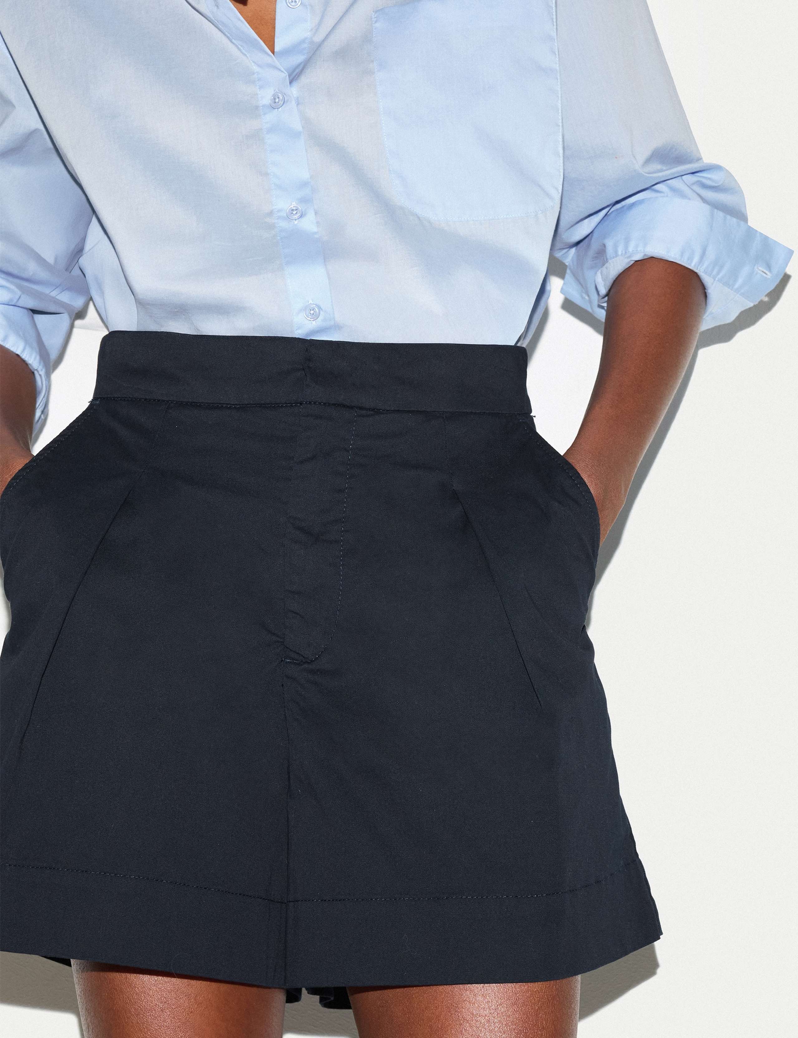 Cotton Rich Pleat Front Chino Shorts 5 of 5