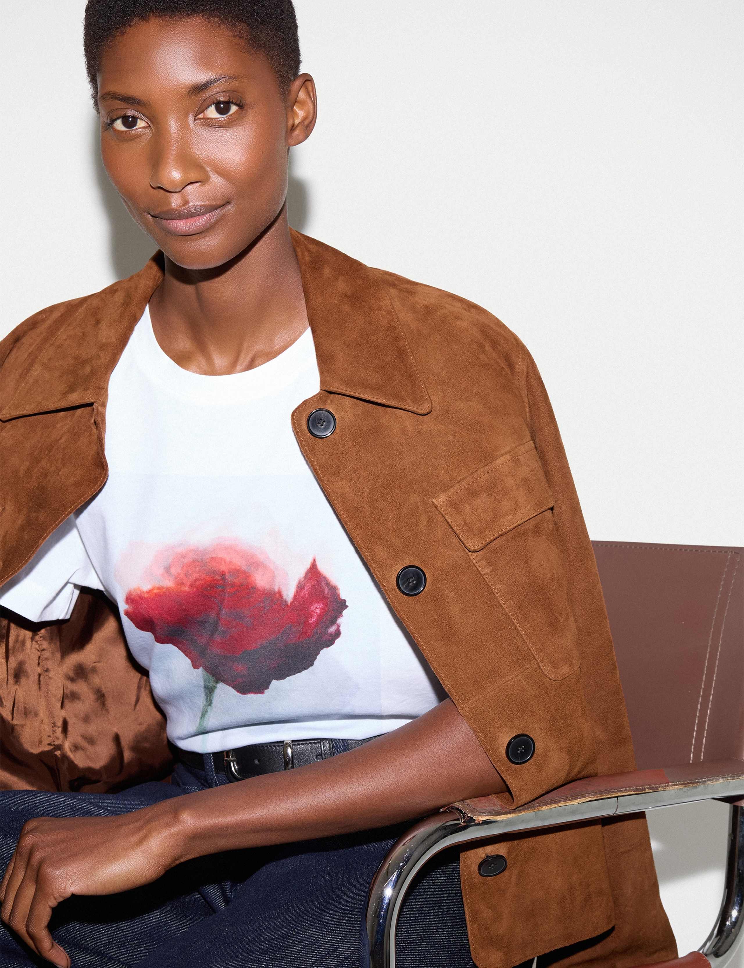 Pure Cotton Floral T-Shirt 6 of 6