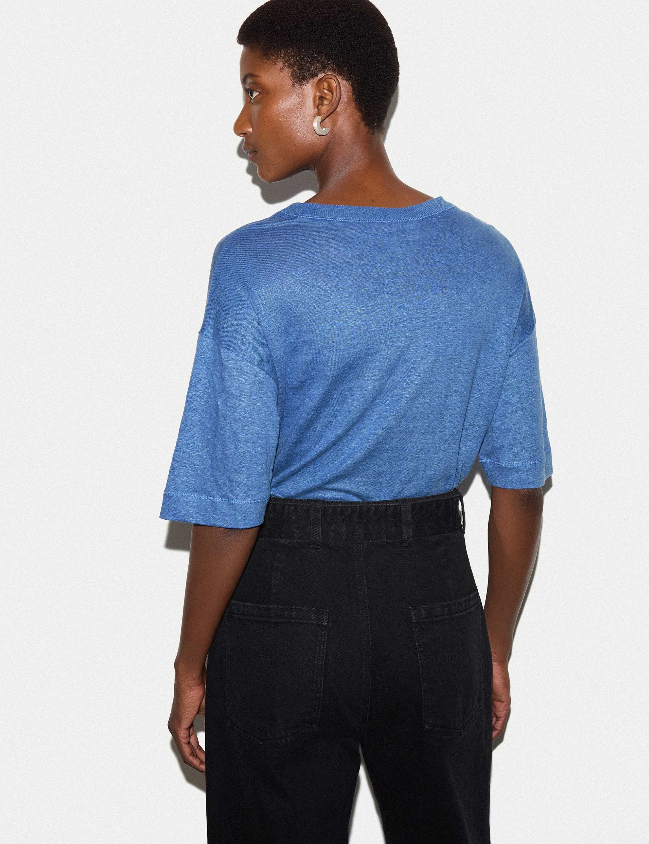 Pure Linen T-Shirt 4 of 5
