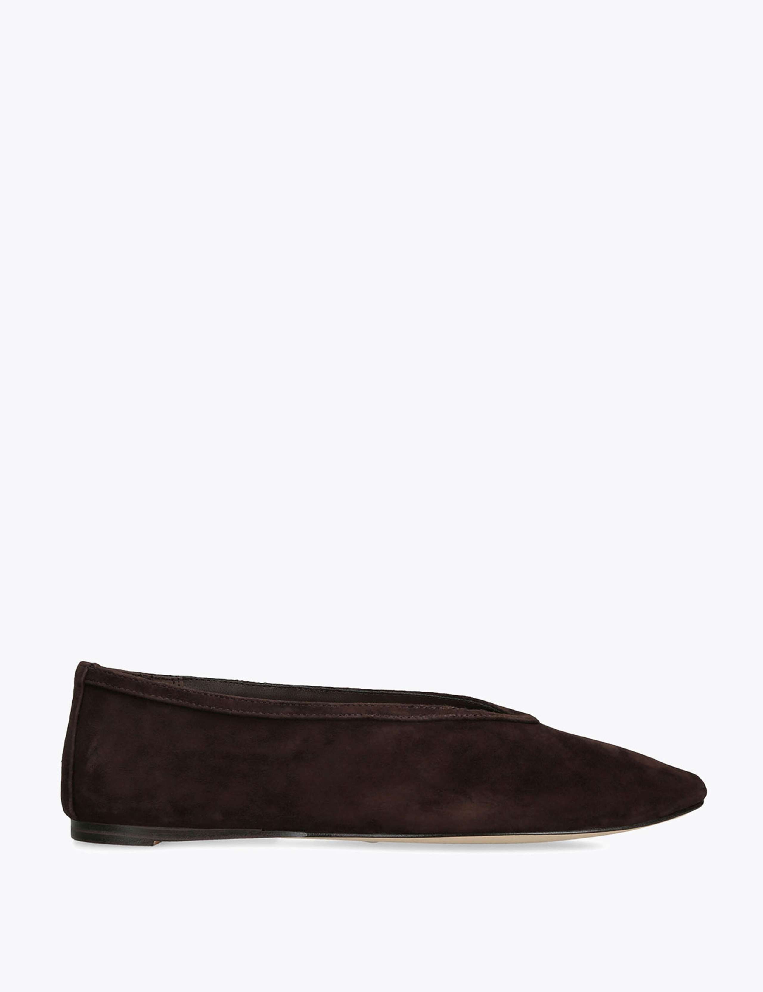 Leni Leather Slip On Flat Pumps 1 of 4