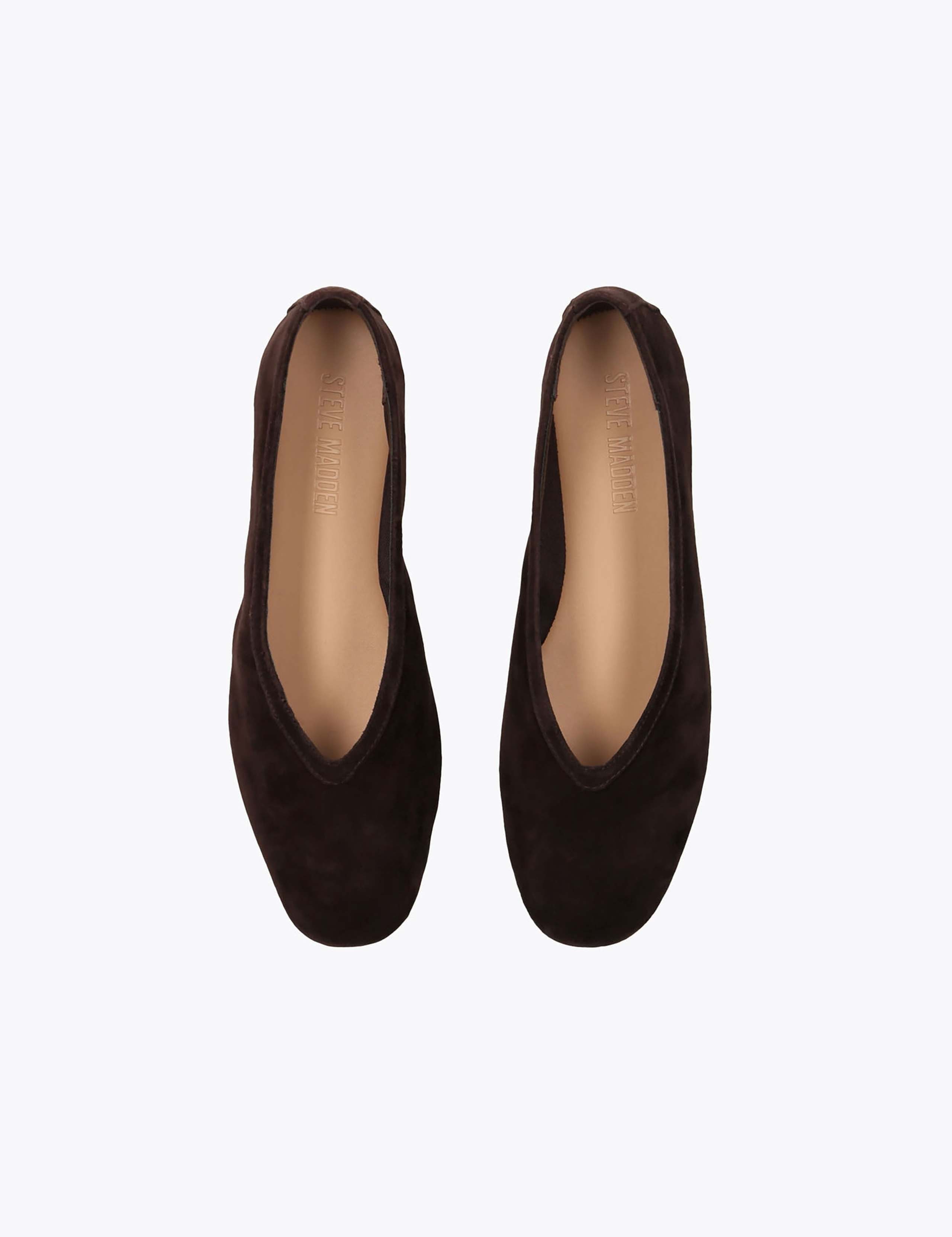 Leni Leather Slip On Flat Pumps 2 of 4