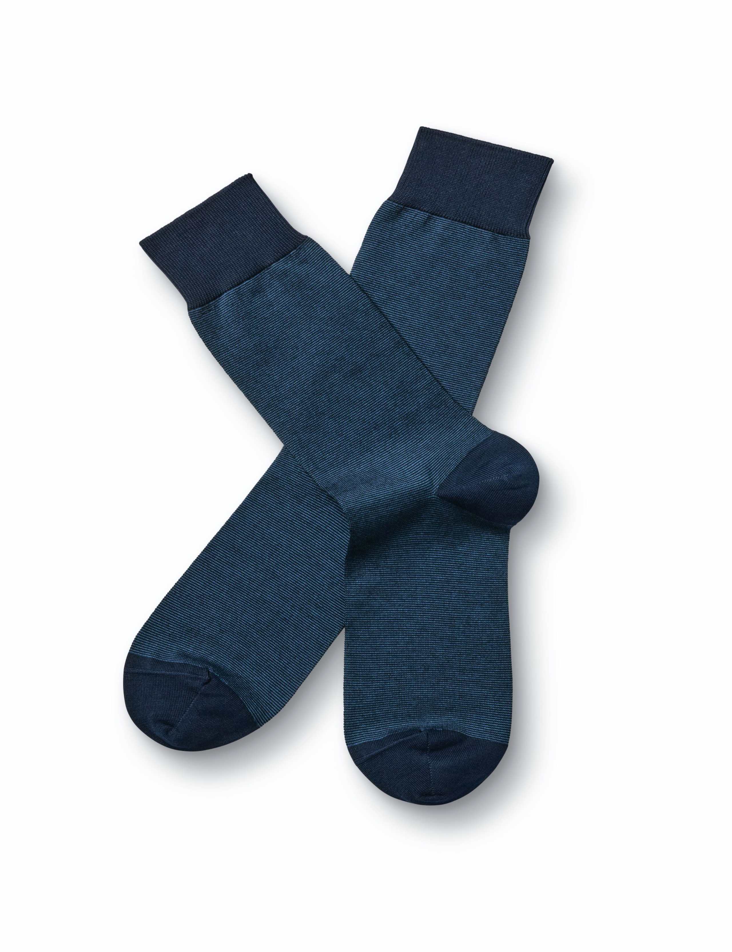 Striped Cotton Rich Socks 1 of 2