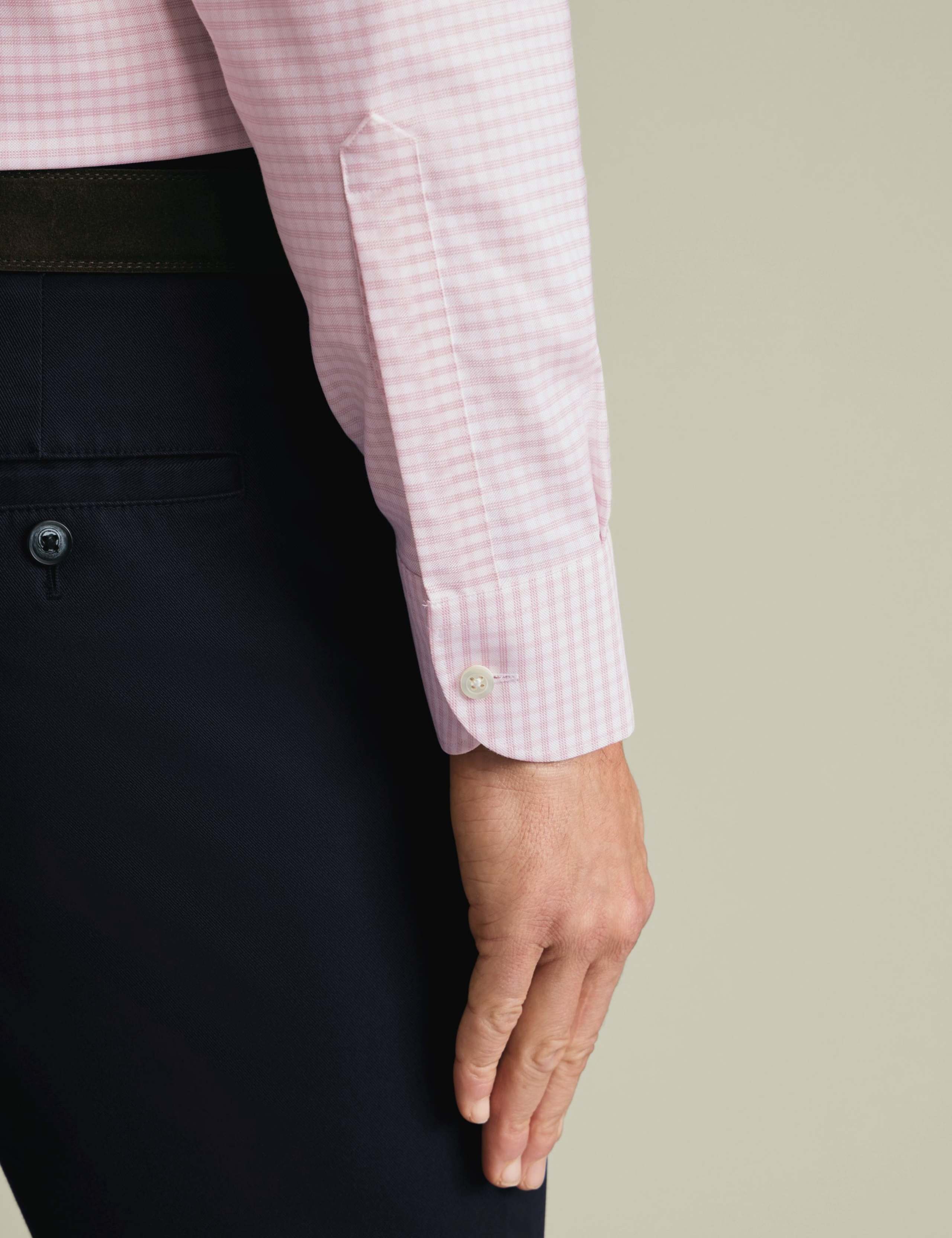 Slim Fit Non Iron Cotton Rich Oxford Shirt 5 of 7