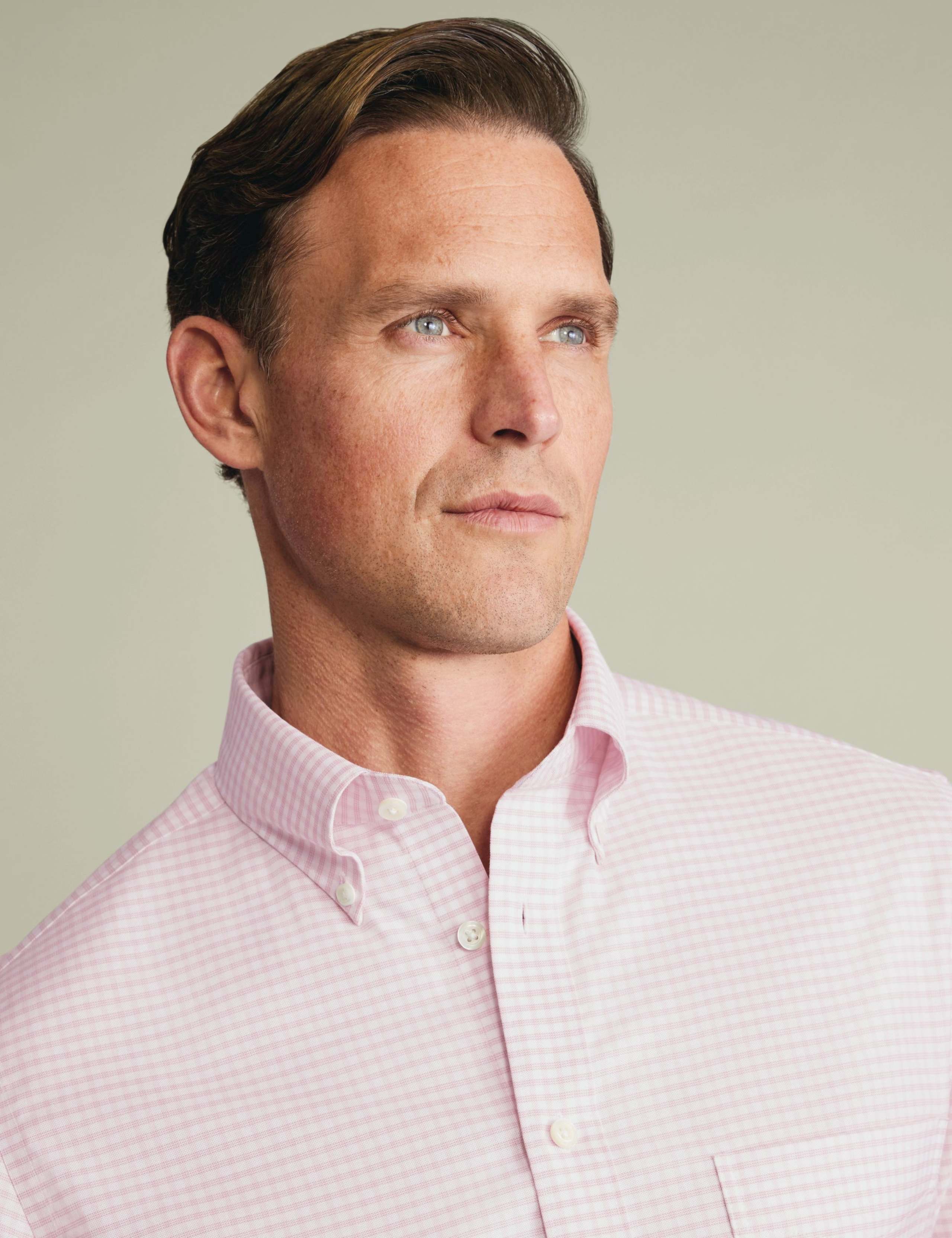 Slim Fit Non Iron Cotton Rich Oxford Shirt 6 of 7