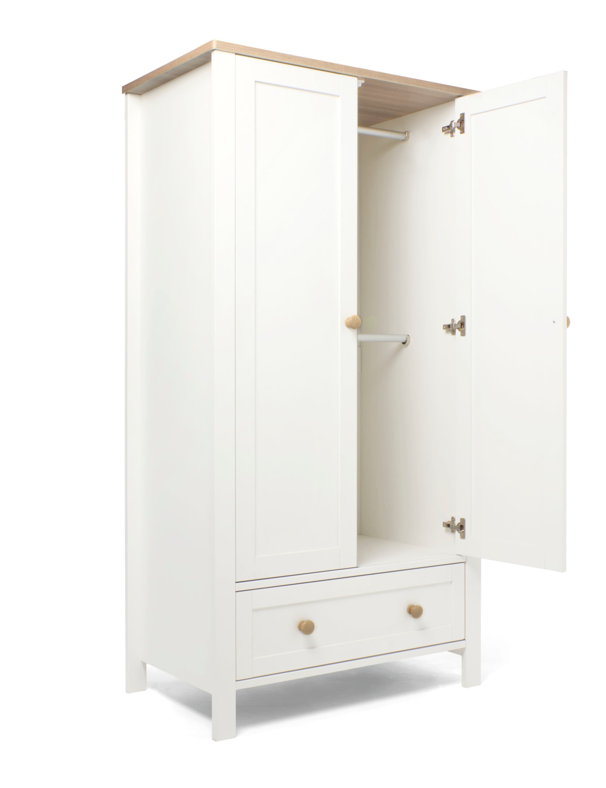 Wedmore 3 Piece Nursery Set - White Oak 3 of 3