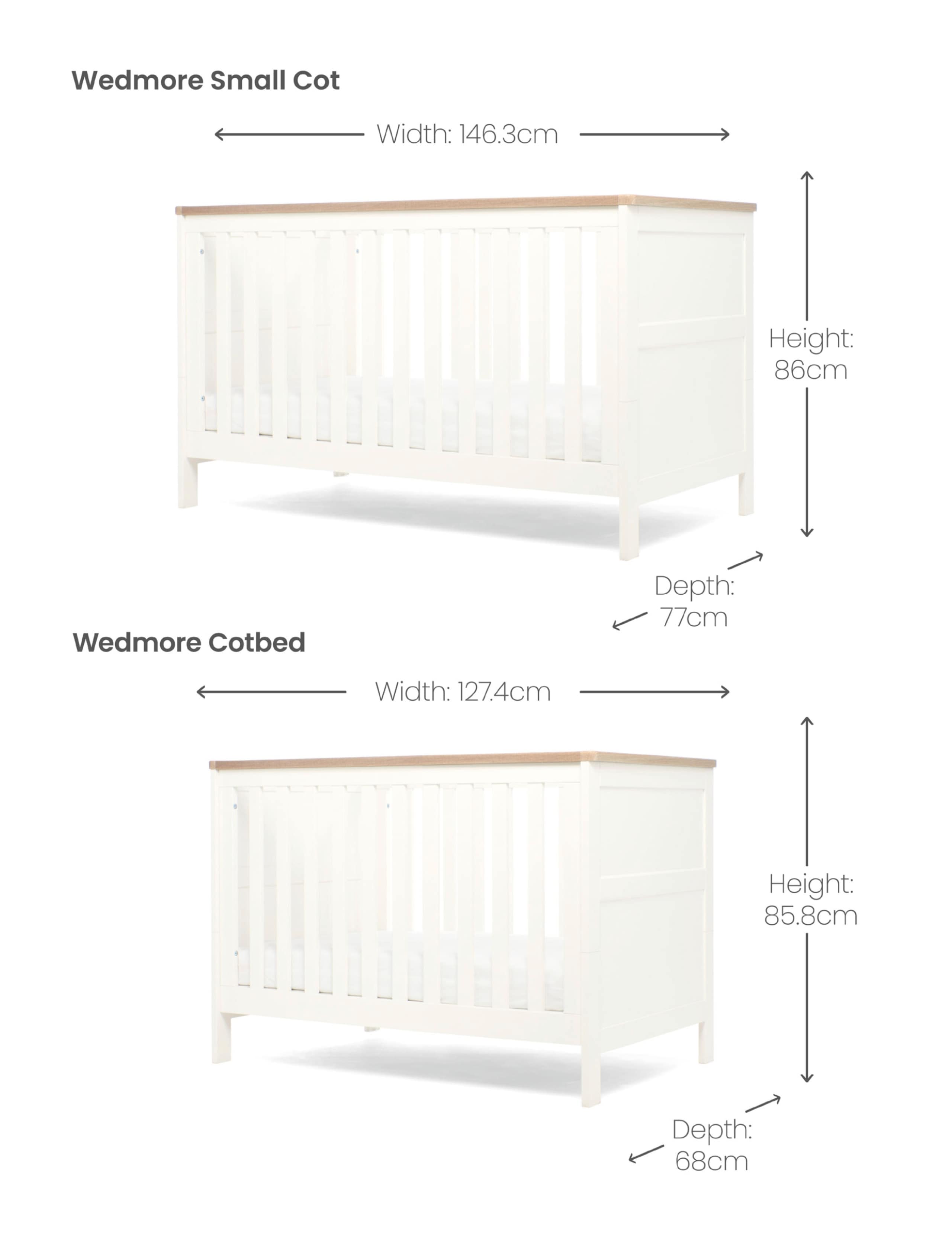 Wedmore Small Cotbed 4 of 4