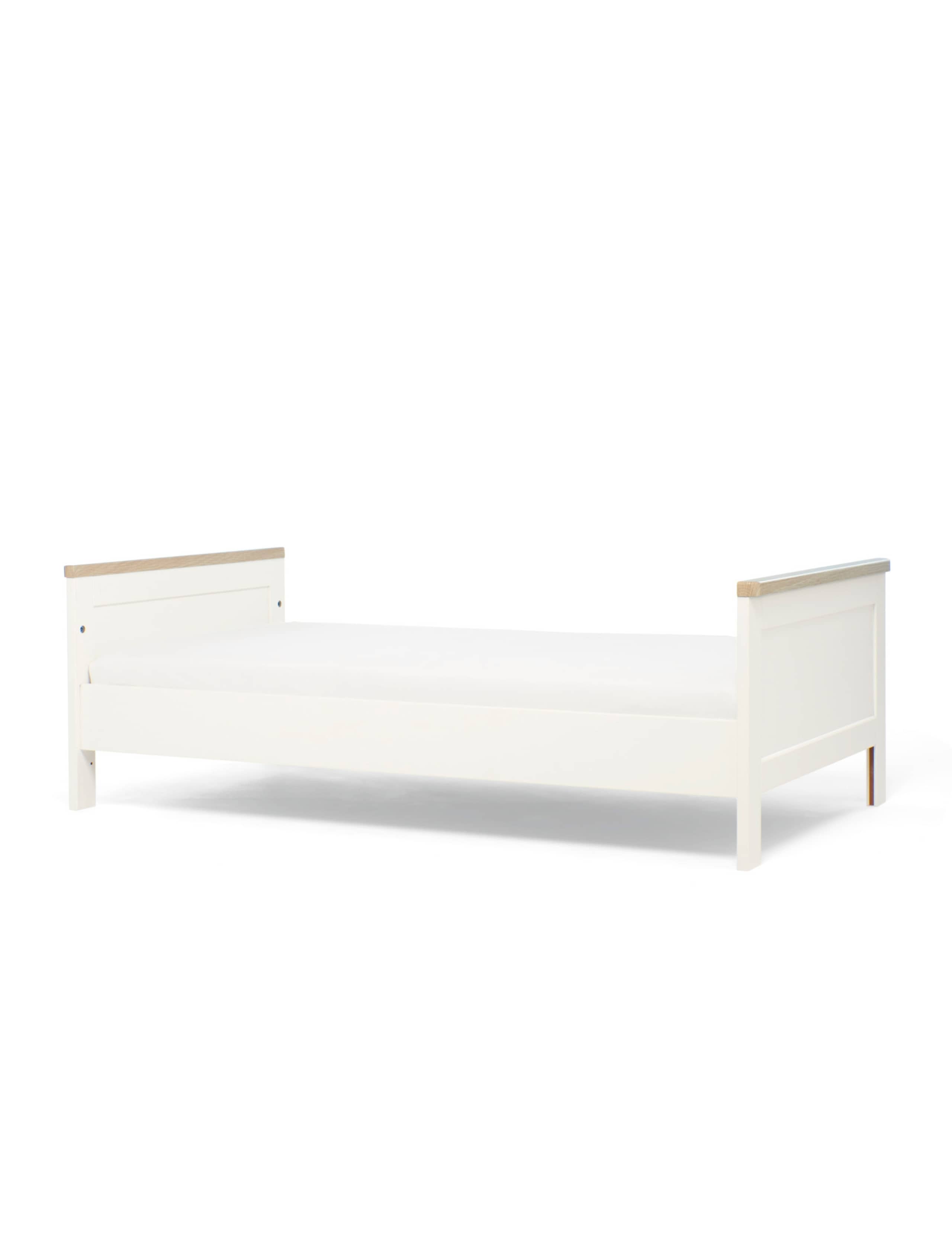 Wedmore 2 Piece Cot Bed Set - White/Oak 4 of 11