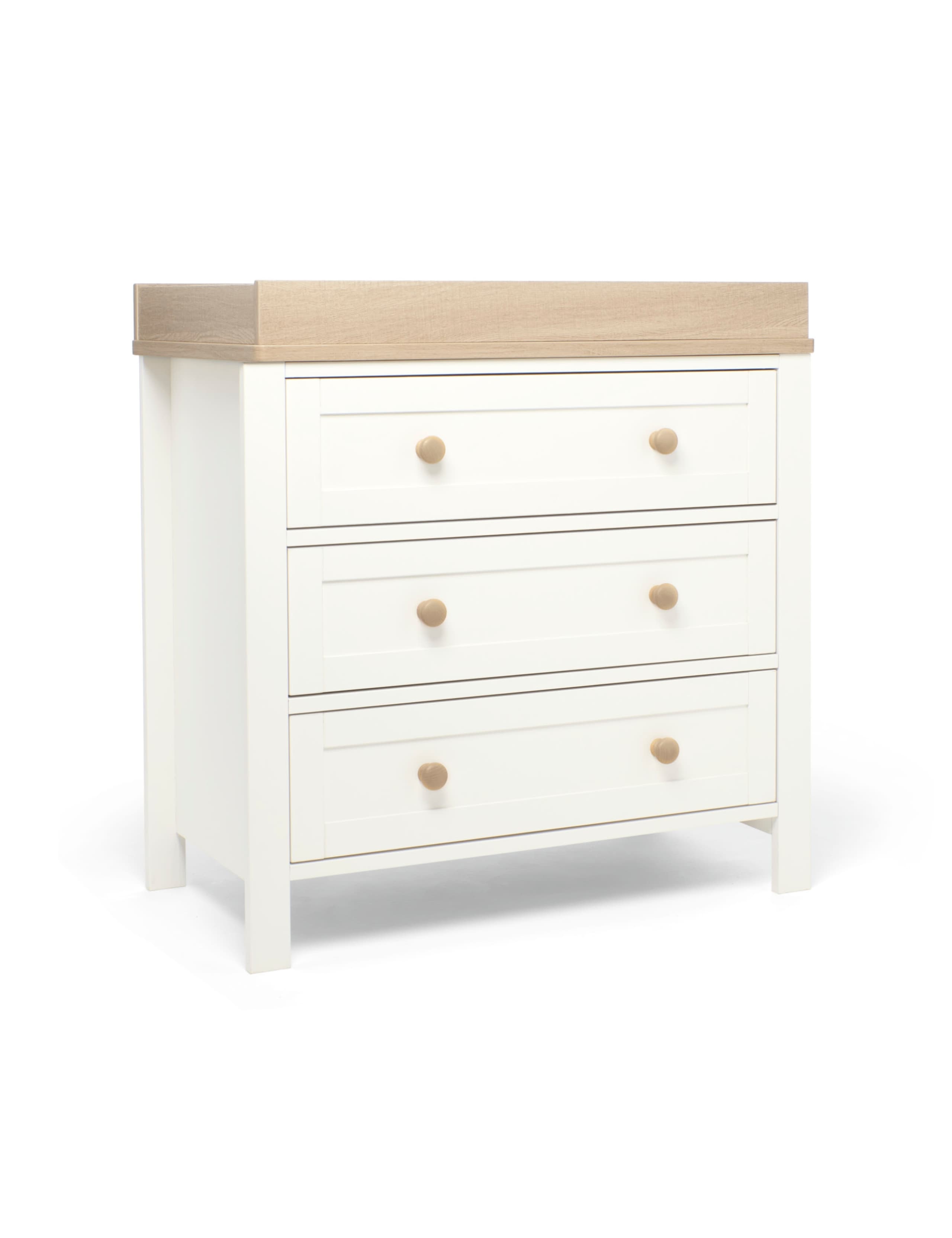 Wedmore 2 Piece Cot Bed Set - White/Oak 10 of 11