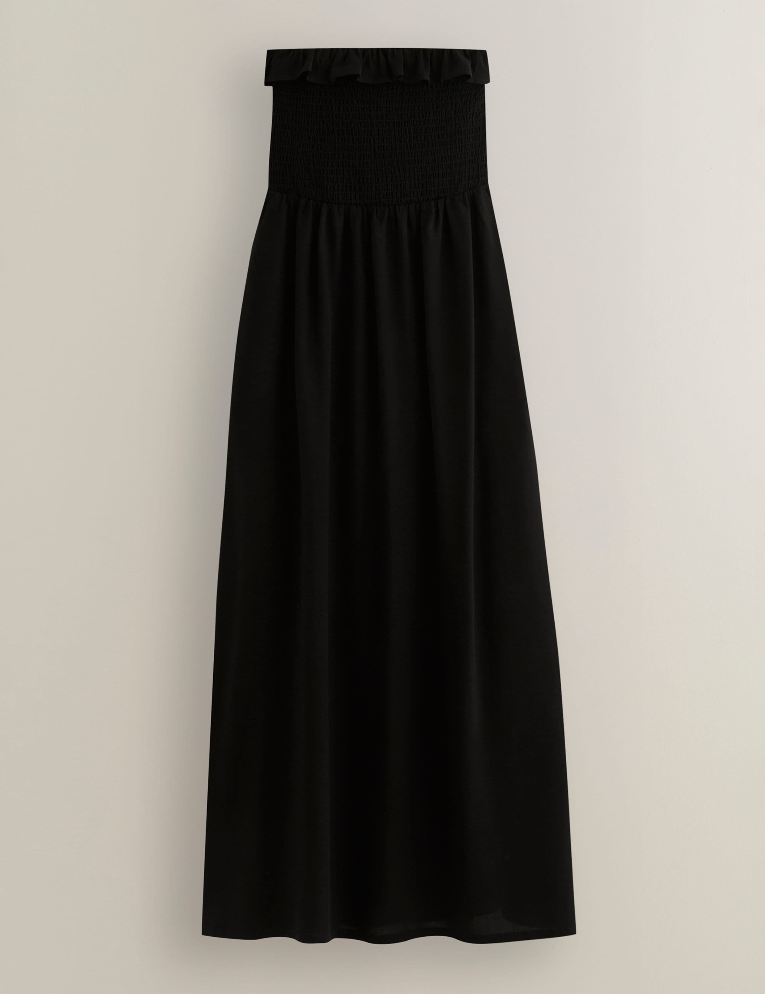 Shirred Maxi Swing Dress 2 of 5