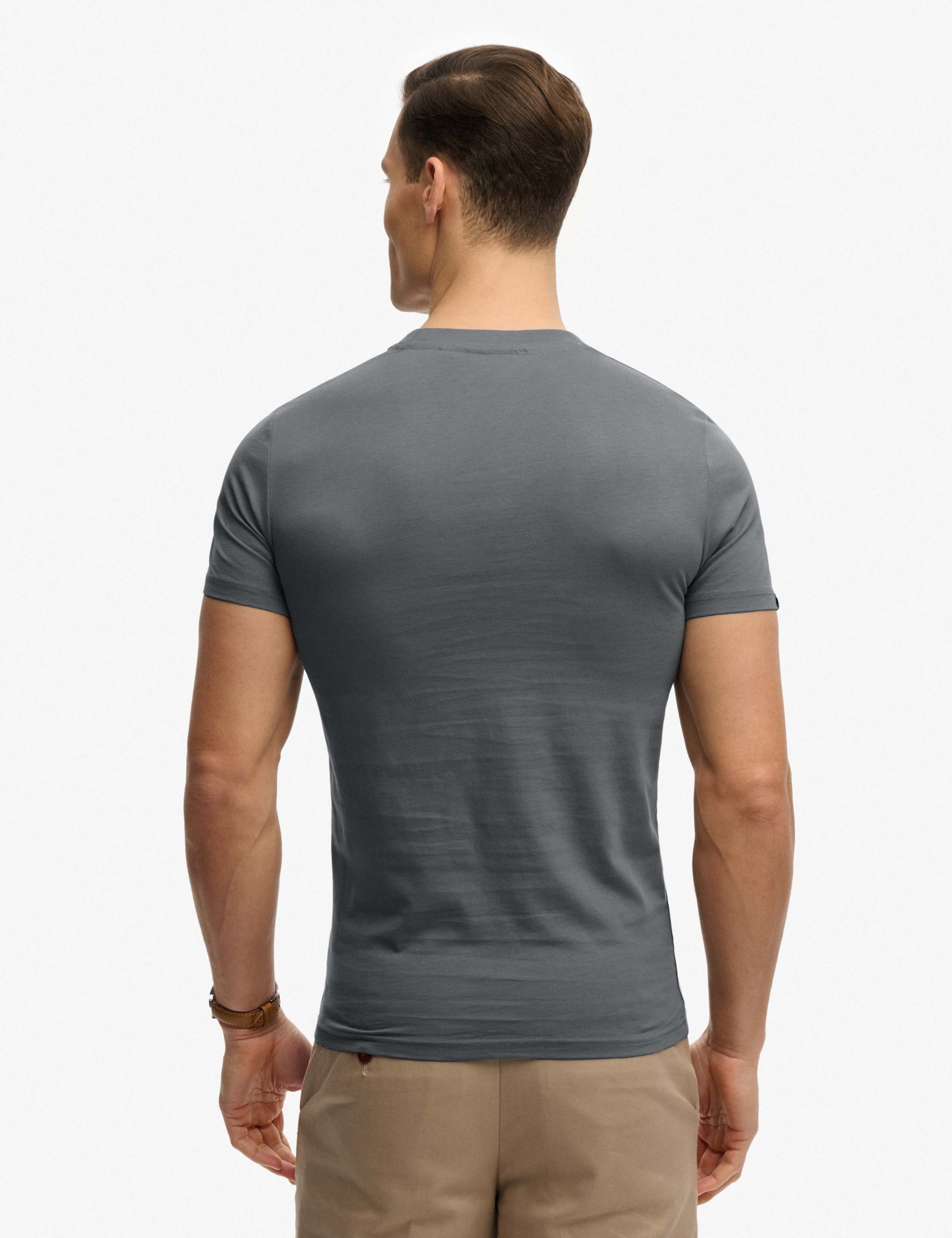 Pure Cotton Embroidered Logo T-Shirt 2 of 4