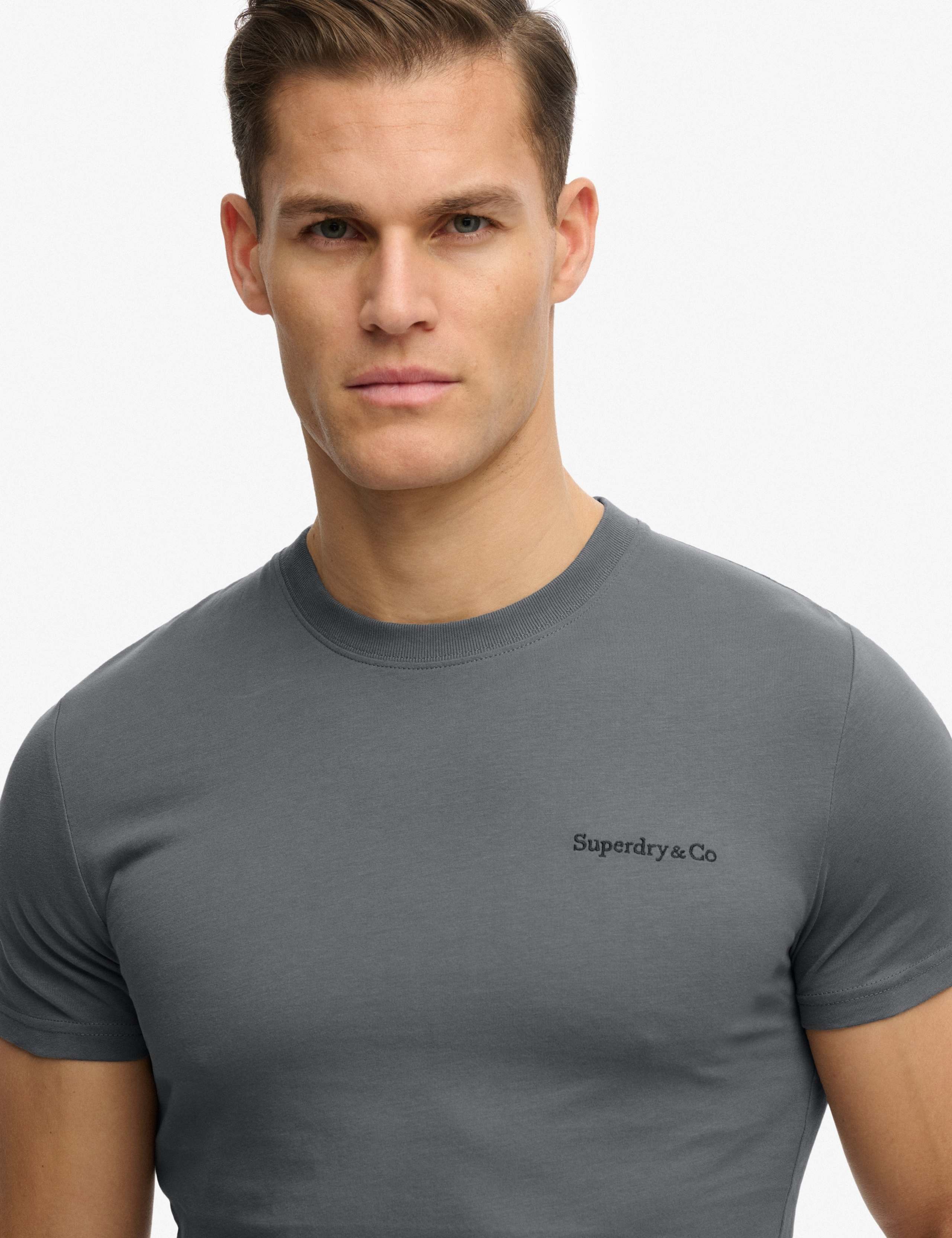 Pure Cotton Embroidered Logo T-Shirt 4 of 4