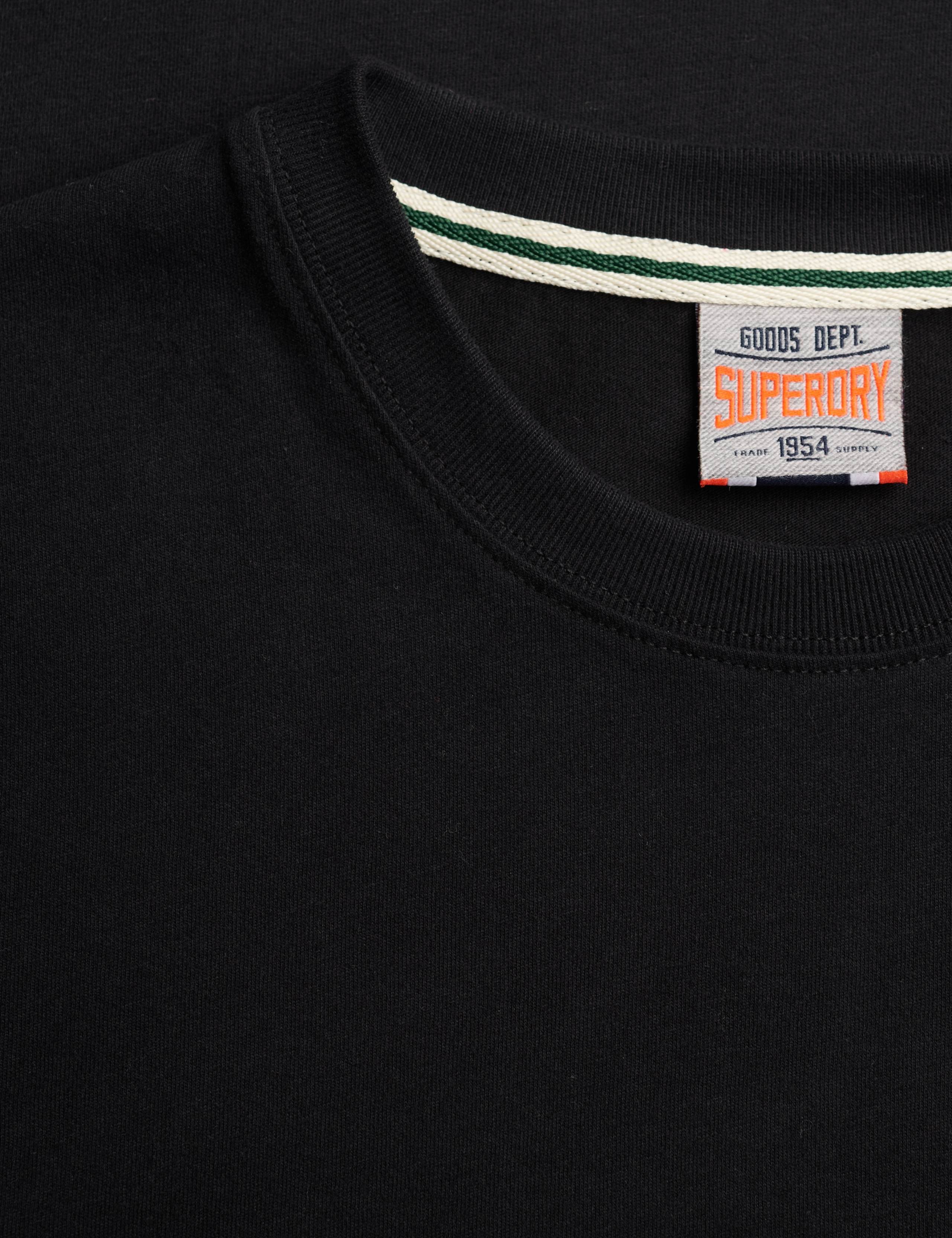 Pure Cotton Embroidered Logo T-Shirt 2 of 4