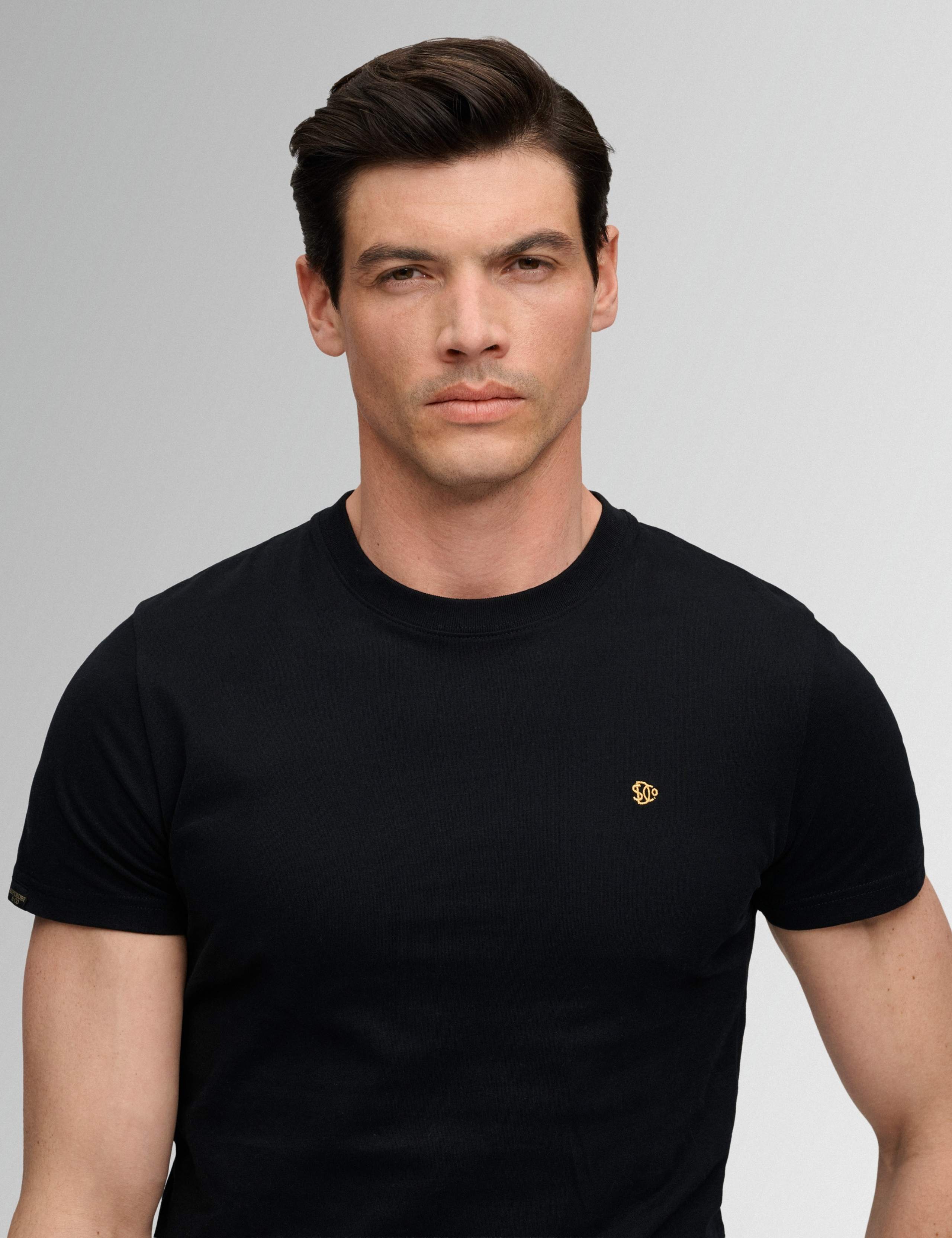 Pure Cotton Embroidered Logo T-Shirt 6 of 7
