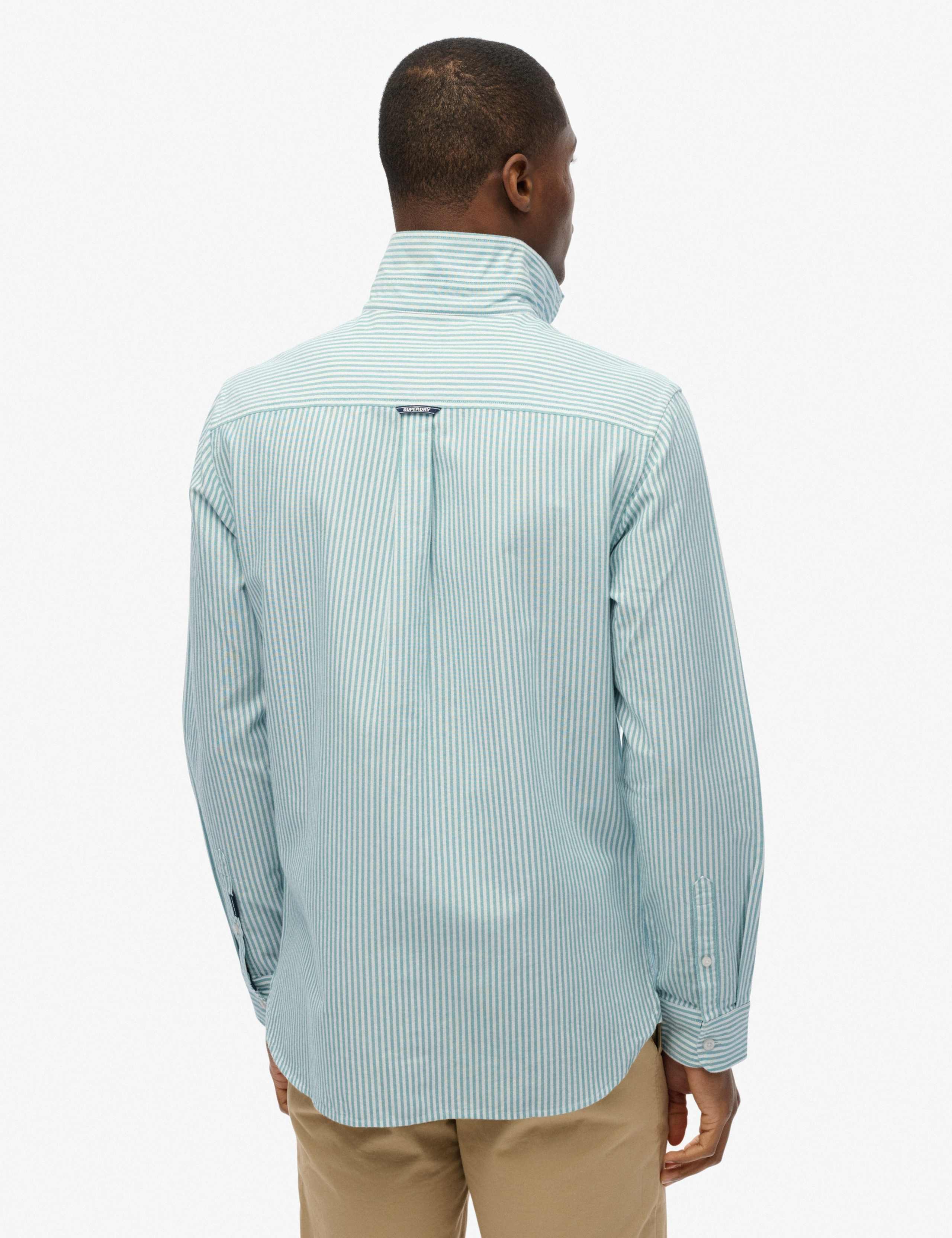 Pure Cotton Striped Oxford Shirt 4 of 6