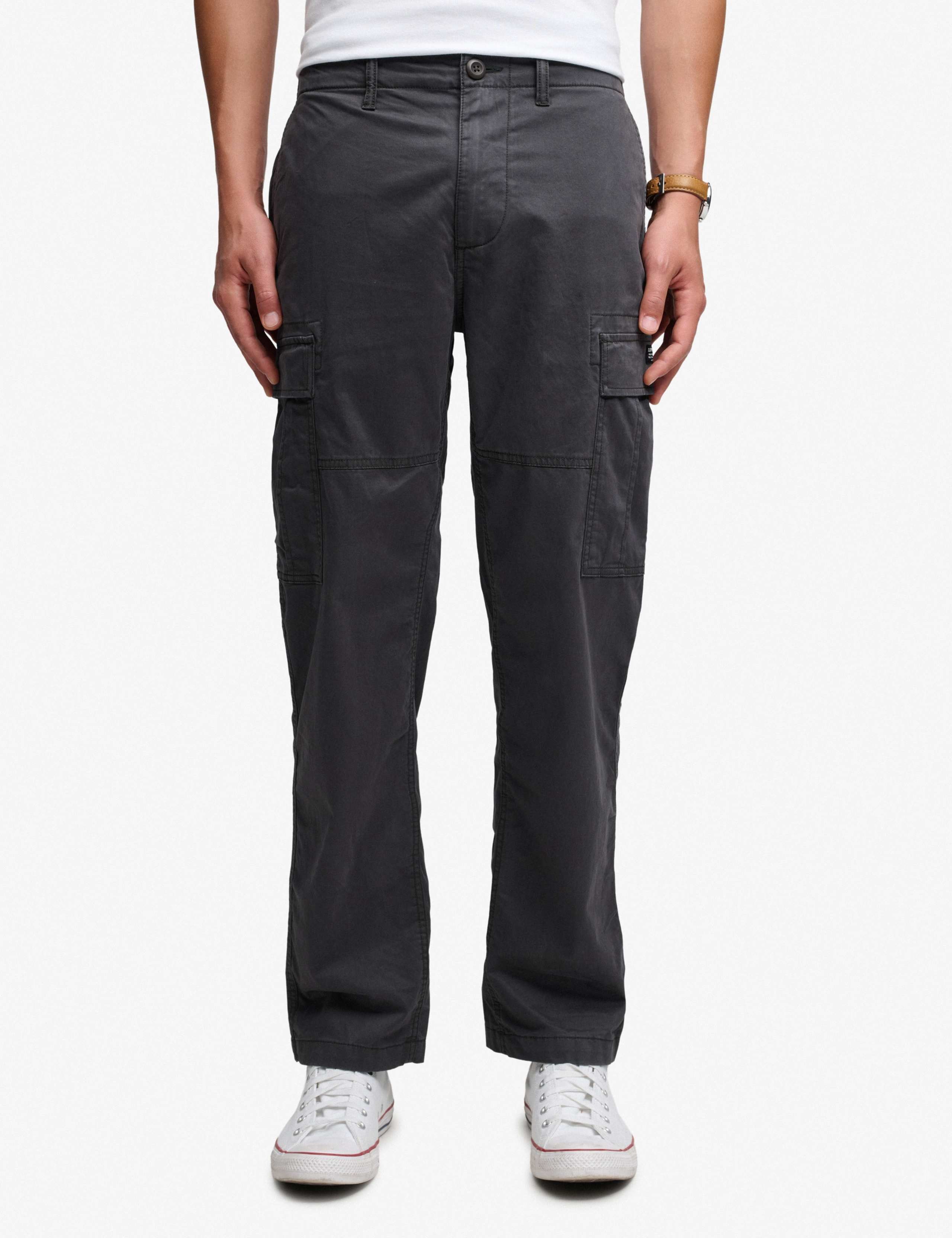 Tapered Fit Cotton Rich Cargo Trousers 3 of 6