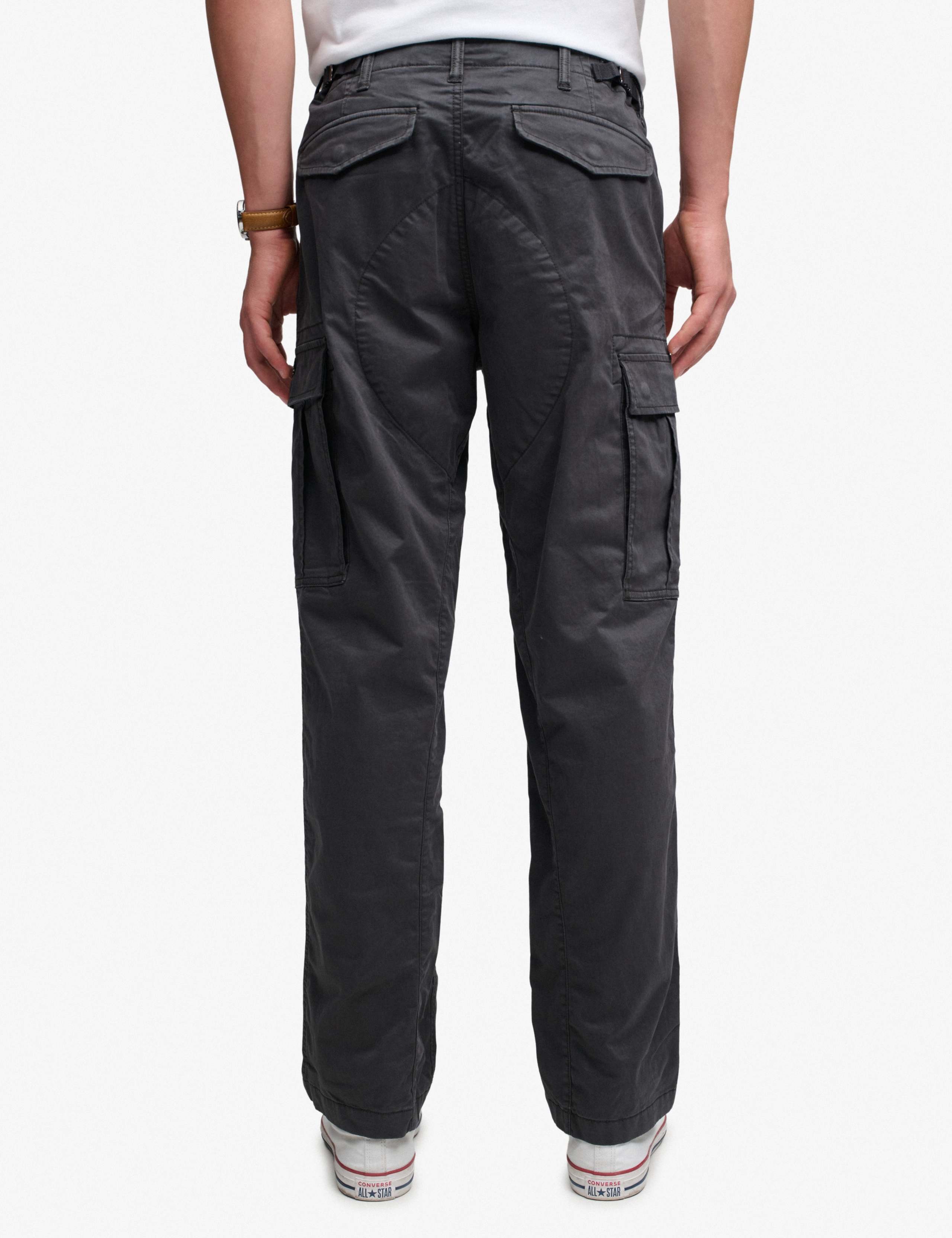 Tapered Fit Cotton Rich Cargo Trousers 4 of 6