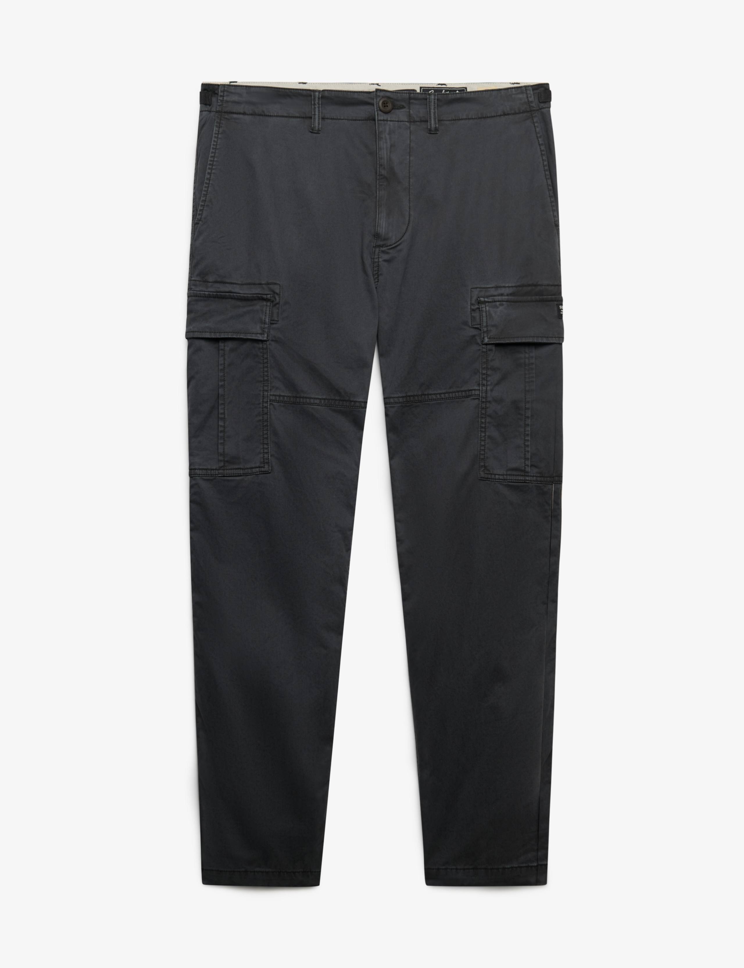 Tapered Fit Cotton Rich Cargo Trousers 2 of 6