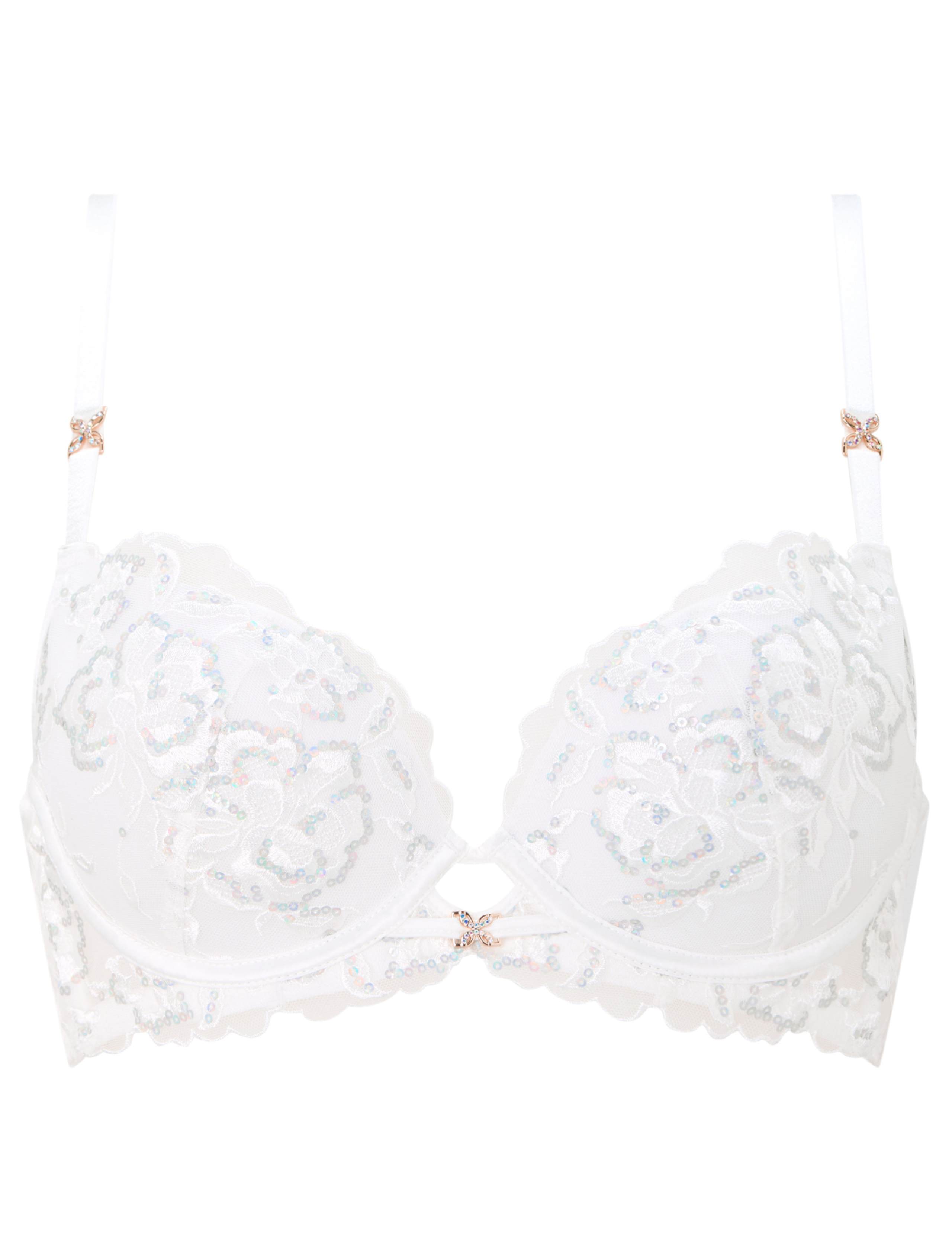 Floral Lace Wired Full Cup Bra (A-G) 10 of 10