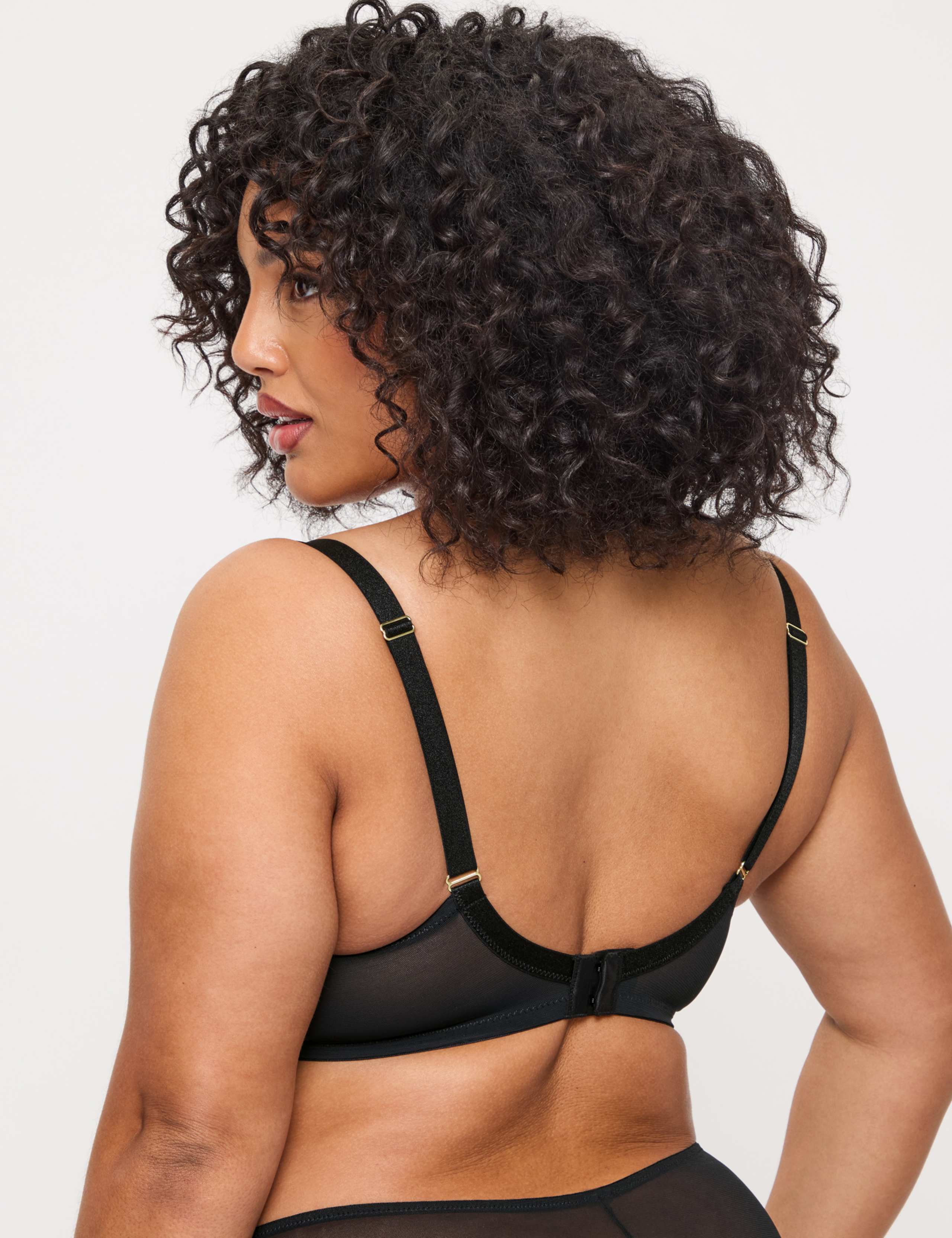 Sexy Lace Wired Plunge Bra (D-H) 4 of 6