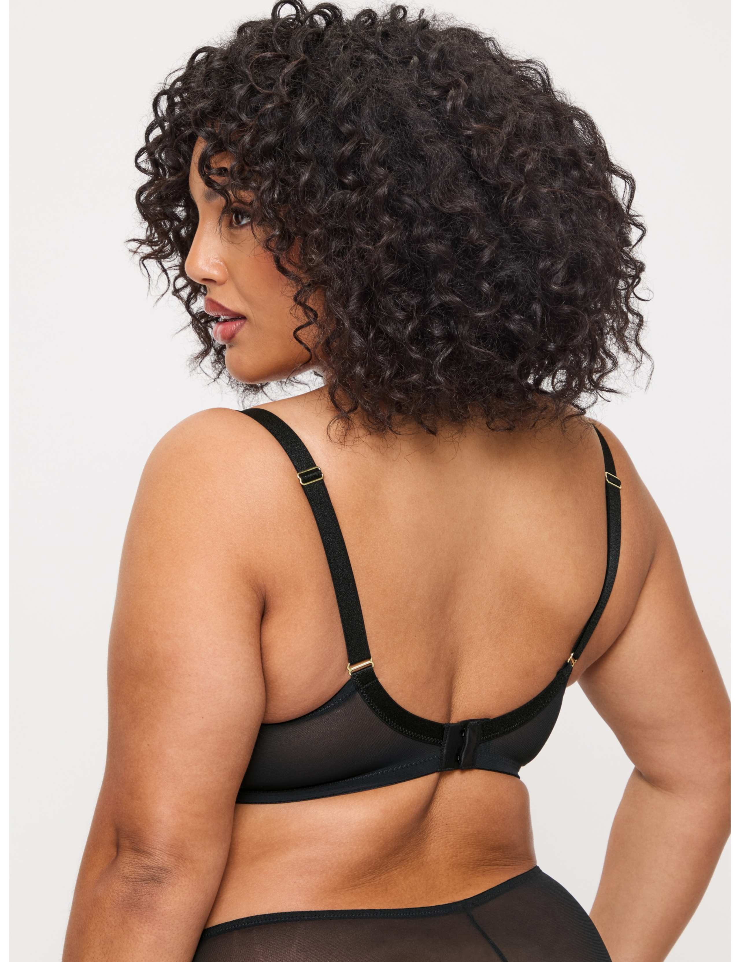 Sexy Lace Wired Plunge Bra (D-H) 6 of 6