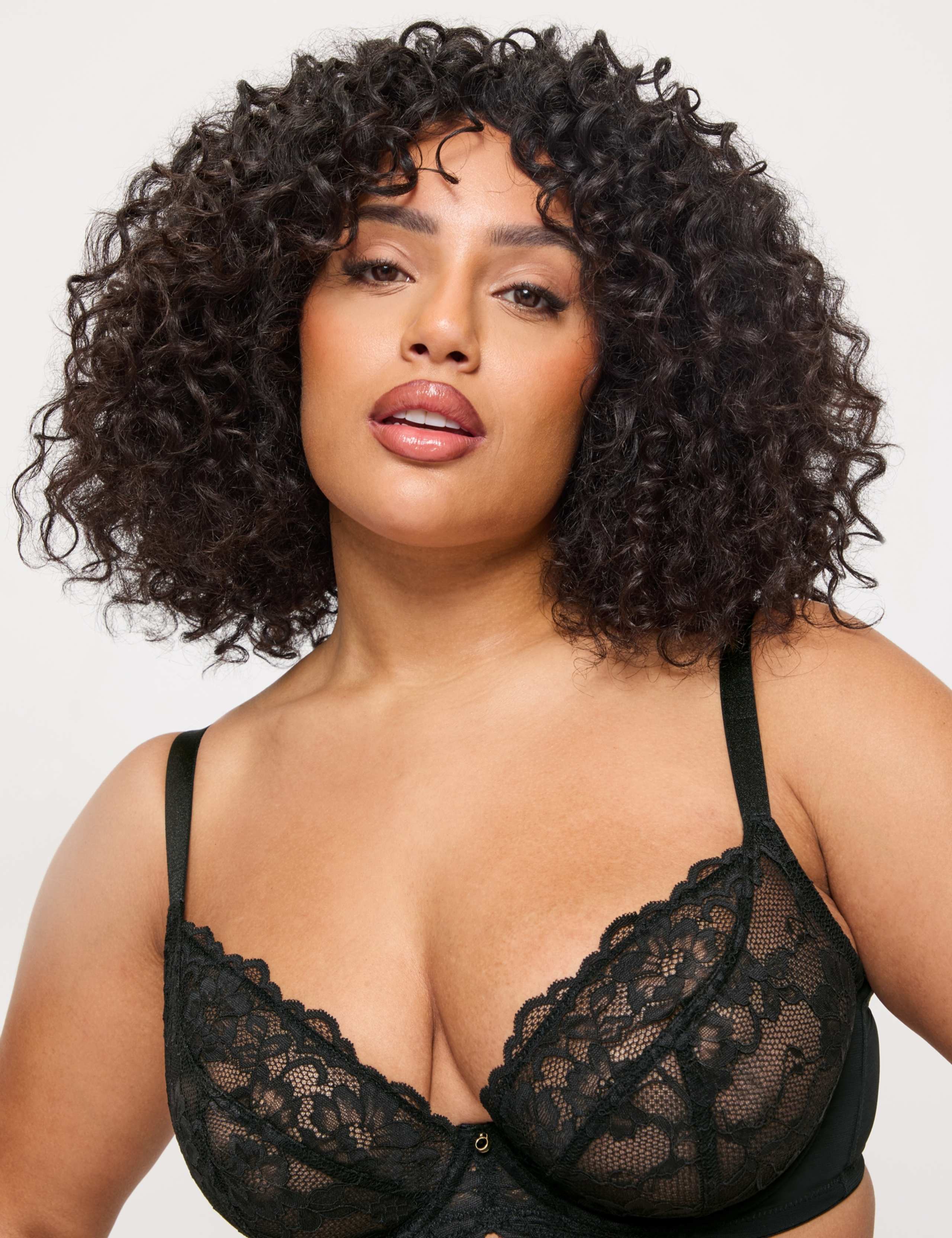 2 Pack Sexy Lace Wired Plunge Bras (DD-H) 6 of 7