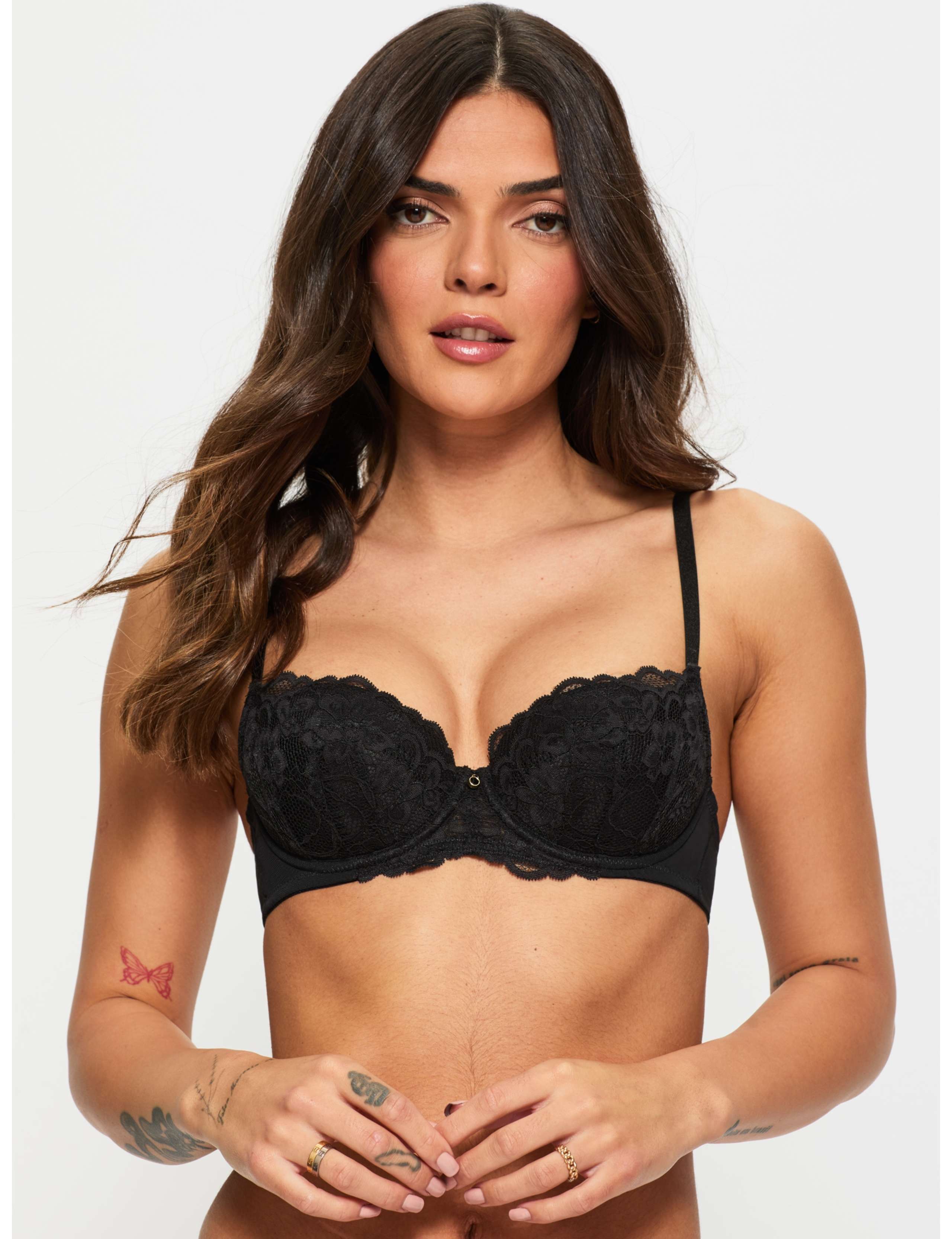 Sexy Lace Wired Balcony Bra (A-G) 9 of 10