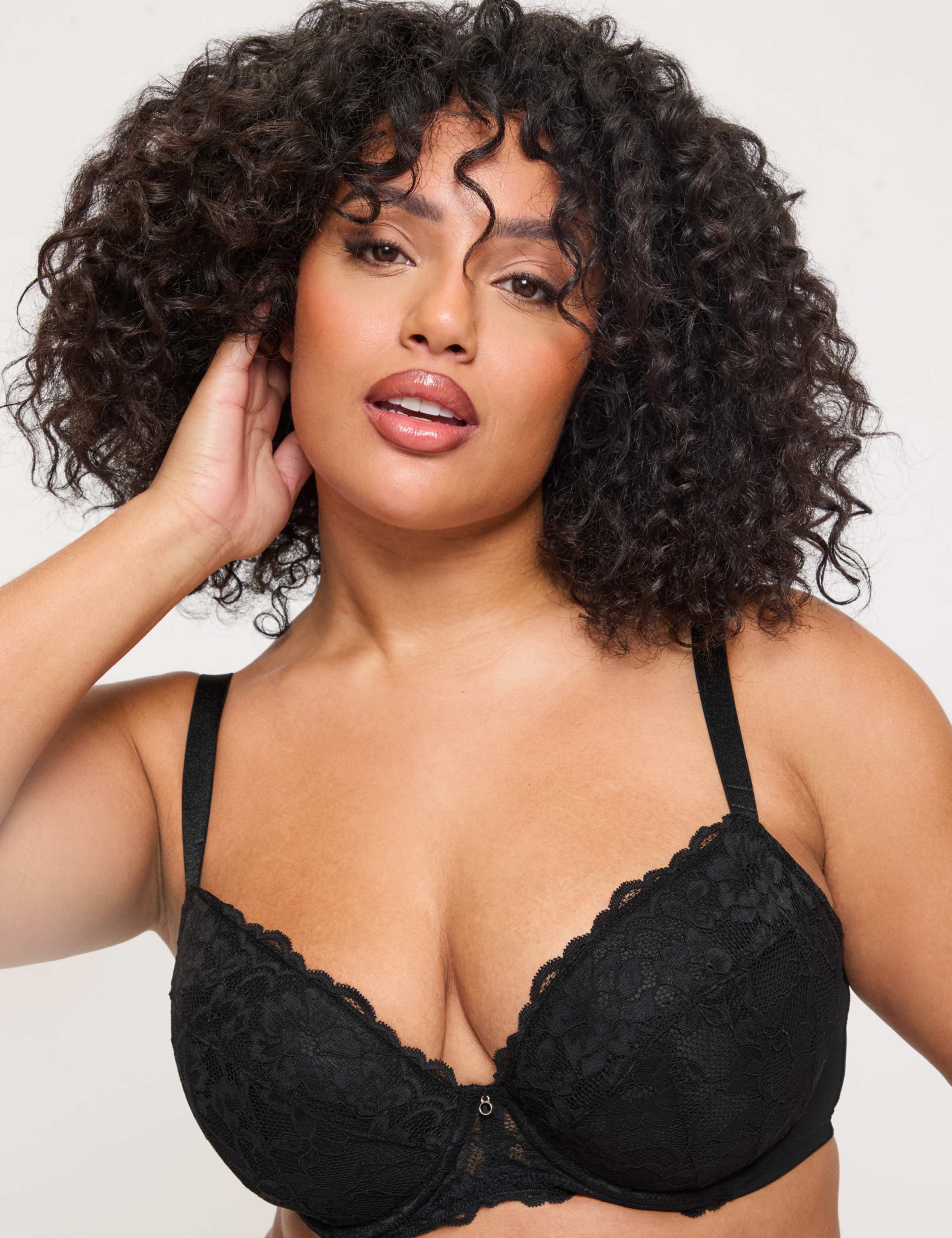 Sexy Lace Wired Plunge Bra (A-G) 8 of 9