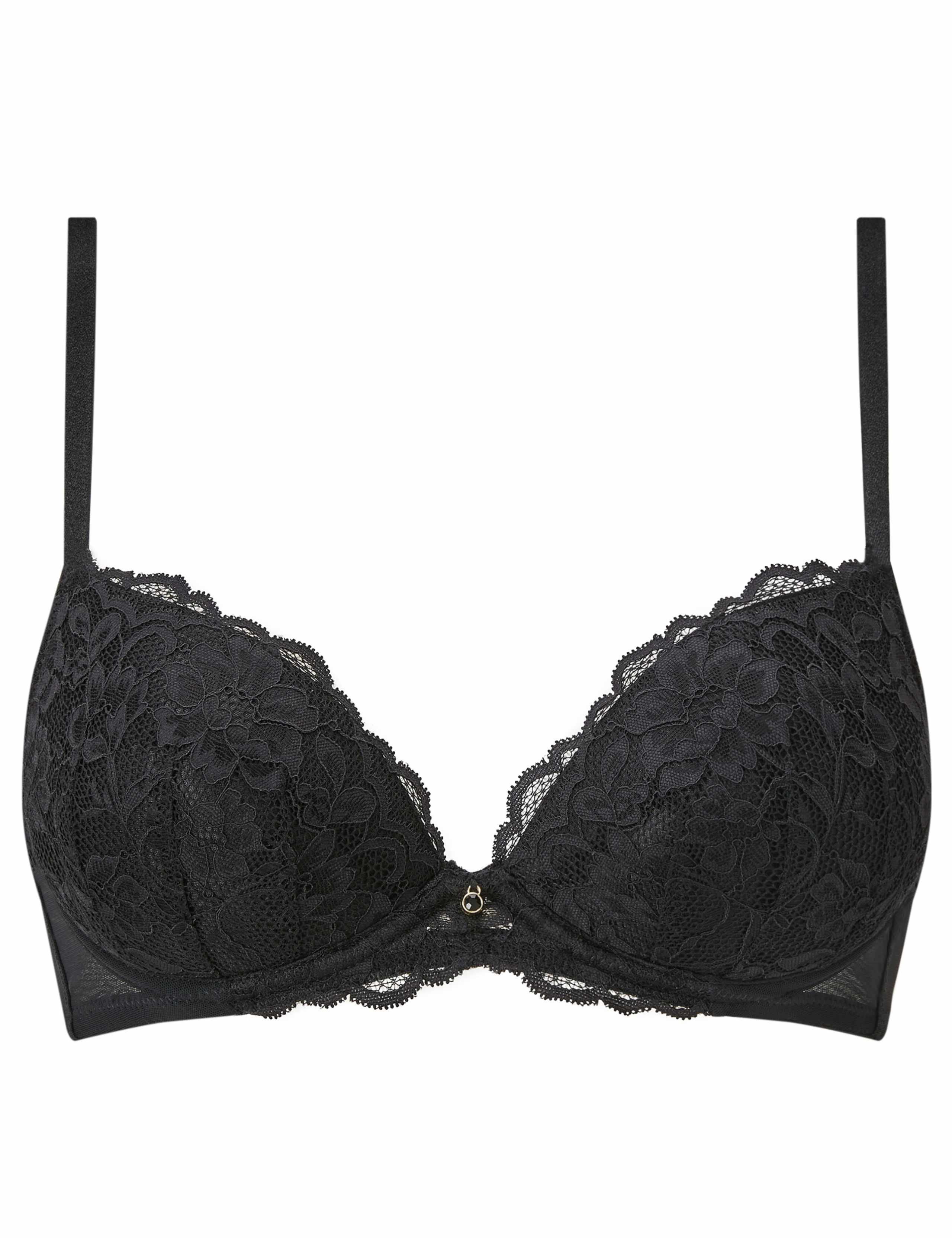 Sexy Lace Wired Plunge Bra (A-G) 2 of 9