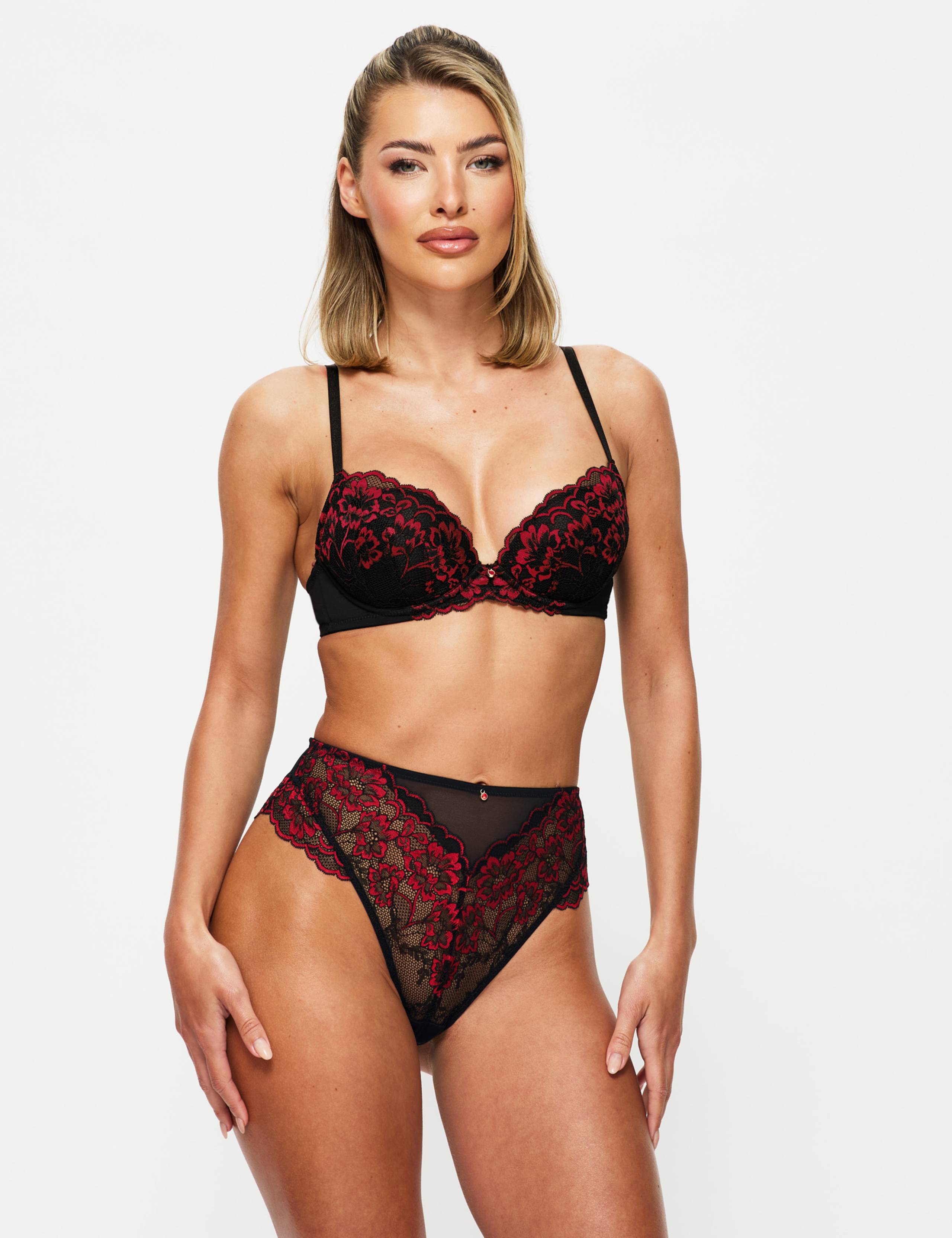 Sexy Lace High Waisted Brazilian Knickers 3 of 5