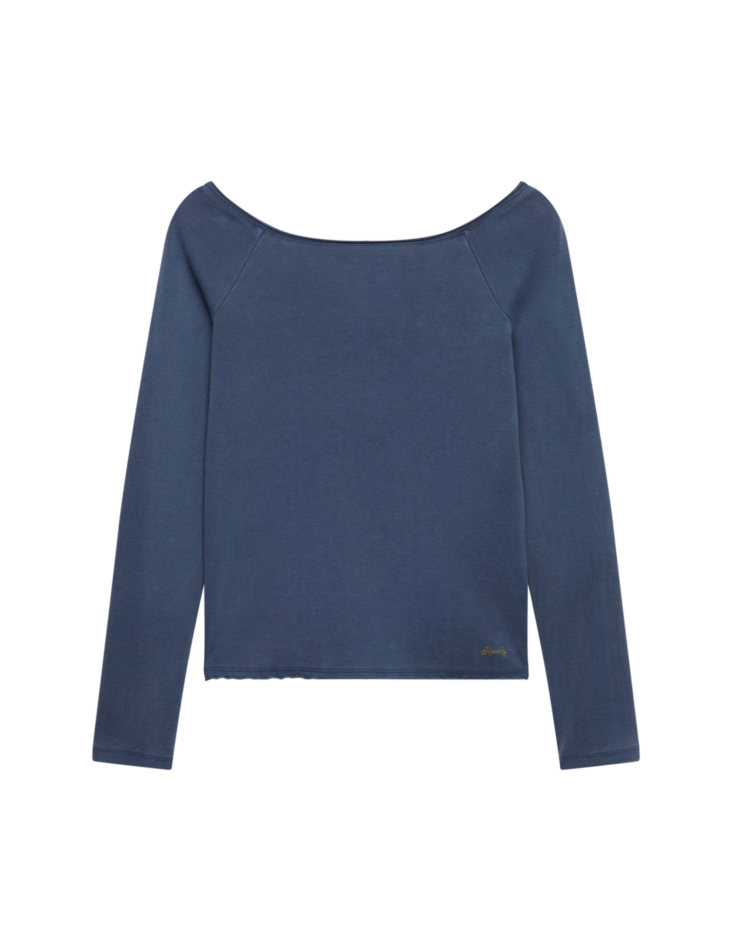 Pure Cotton Slim Fit Off The Shoulder Top 2 of 6