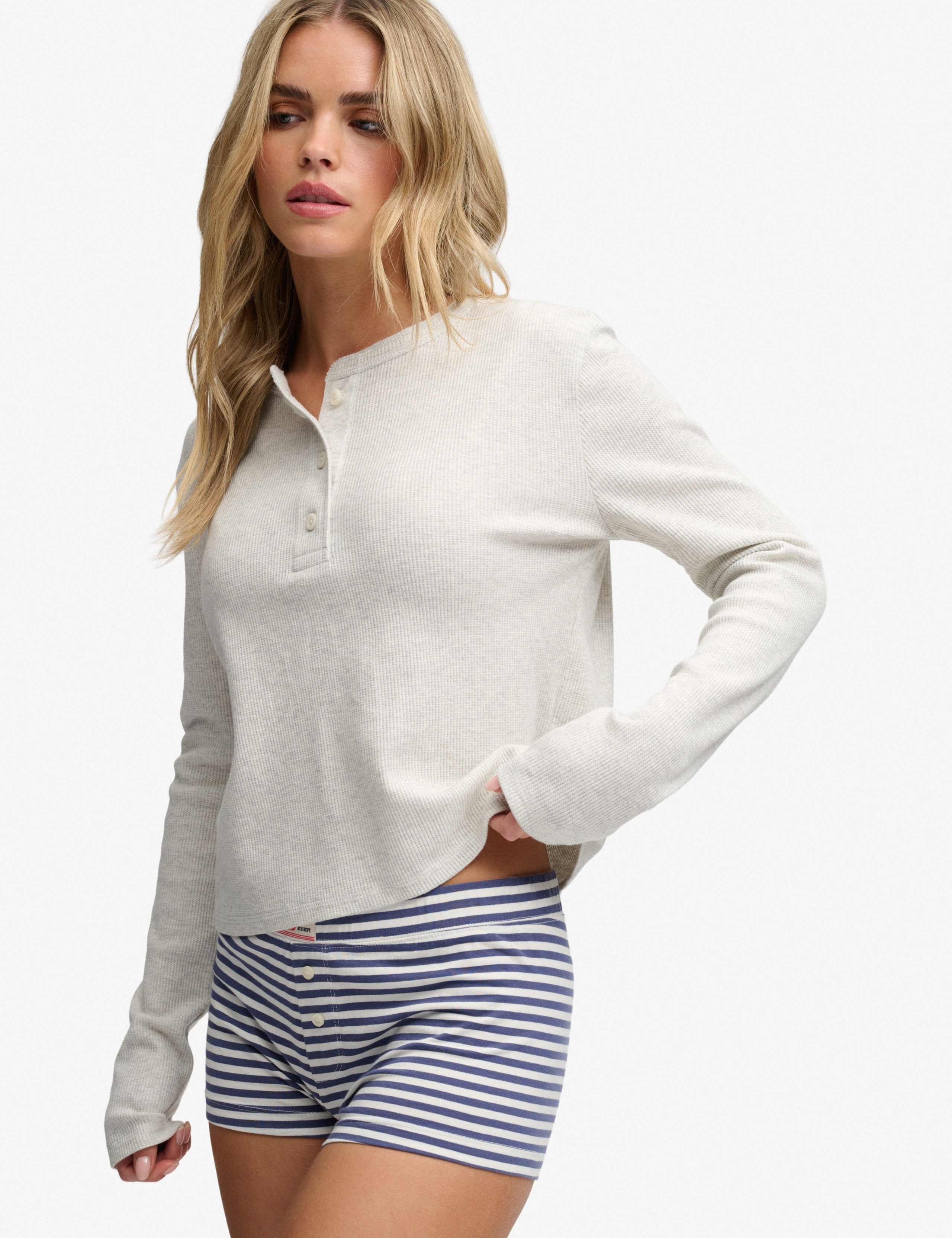Cotton Rich Henley Top 5 of 6