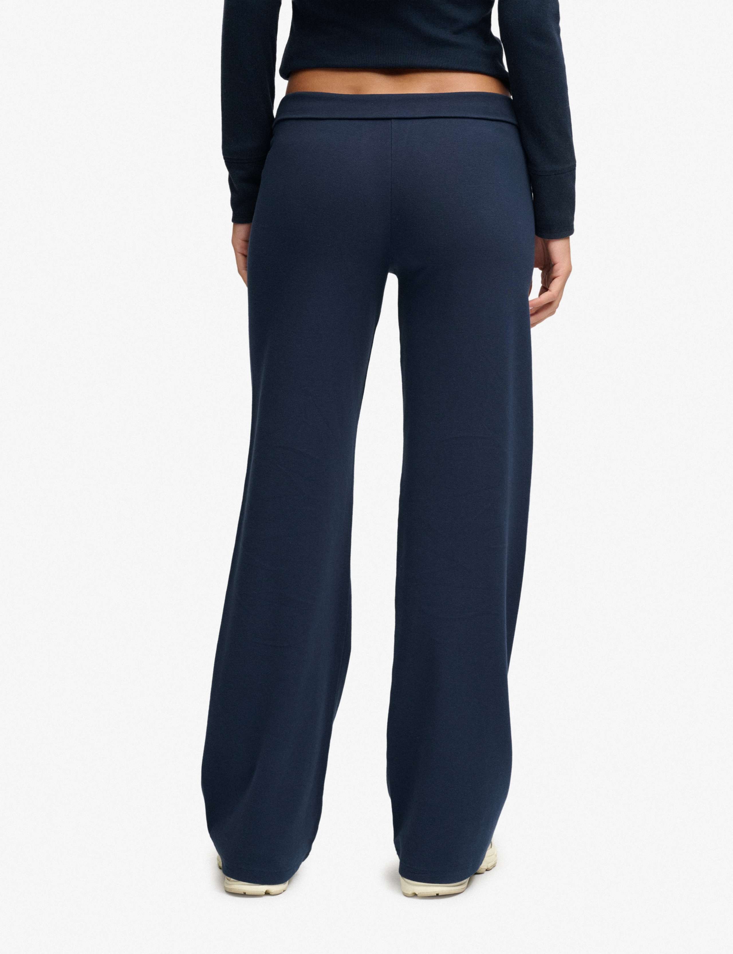 Cotton Rich Fold Over Joggers 4 of 6