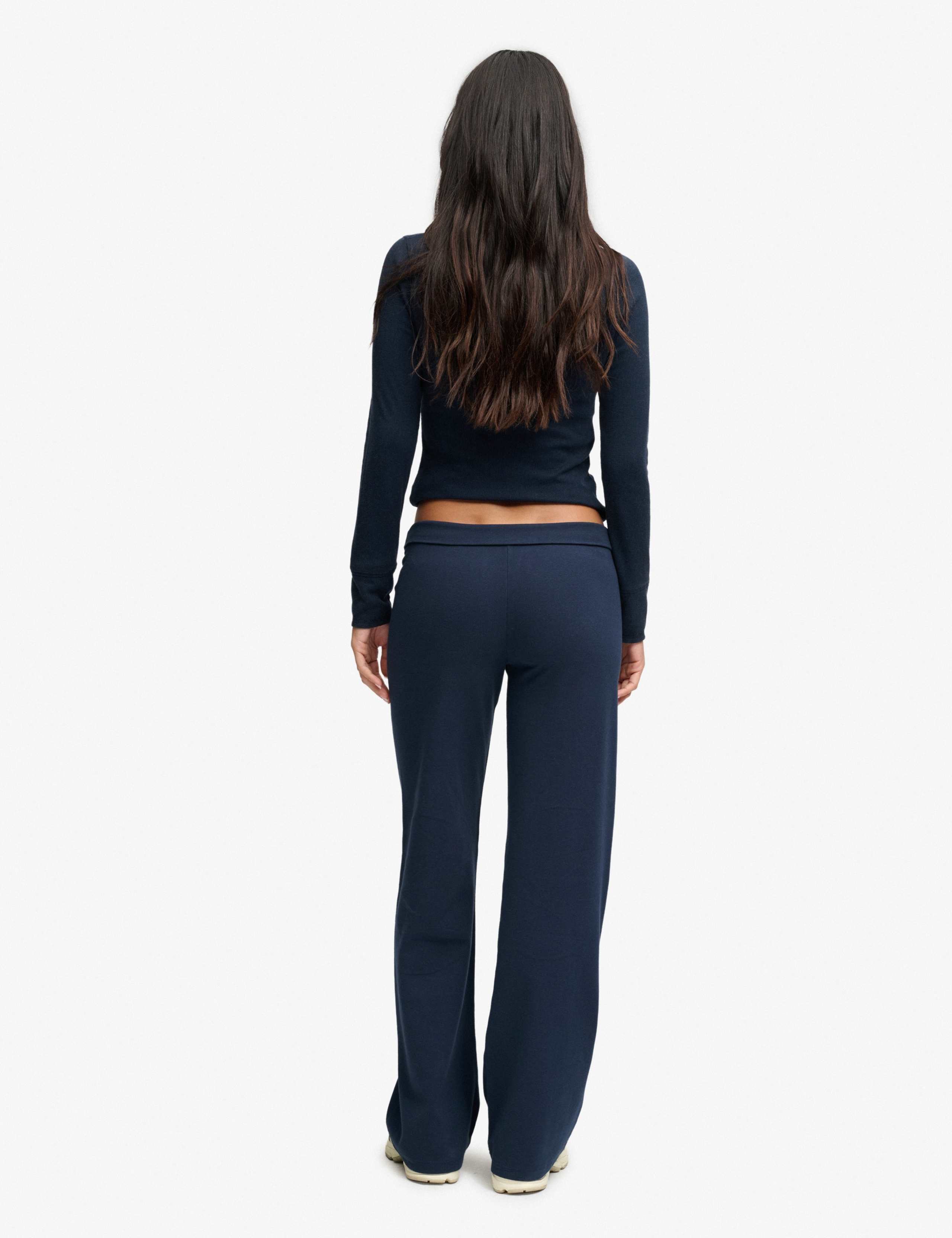 Cotton Rich Fold Over Joggers 5 of 6