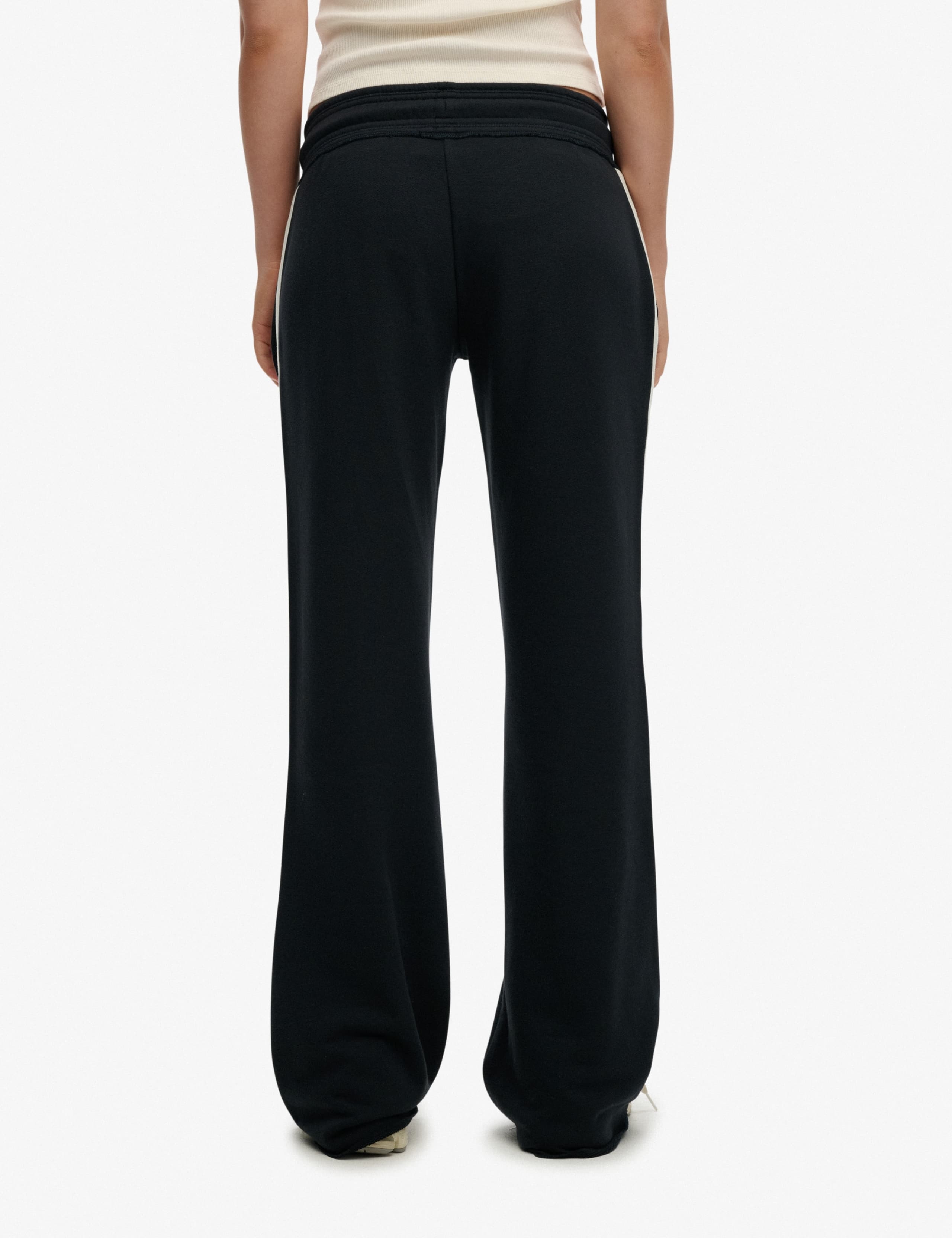 Cotton Rich Side Stripe Wide Leg Joggers 3 of 7