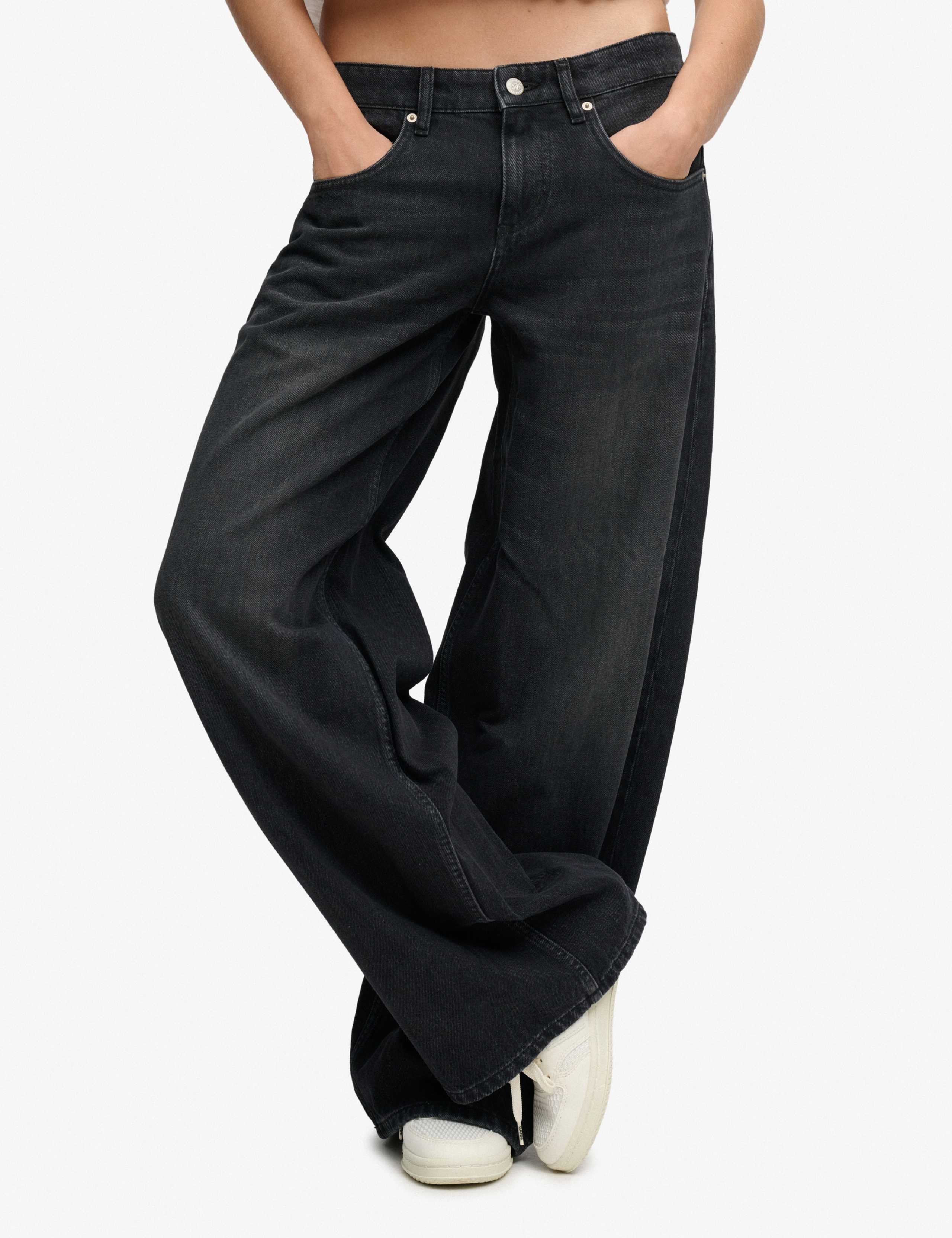 Mid Rise Wide Leg Jeans 6 of 6