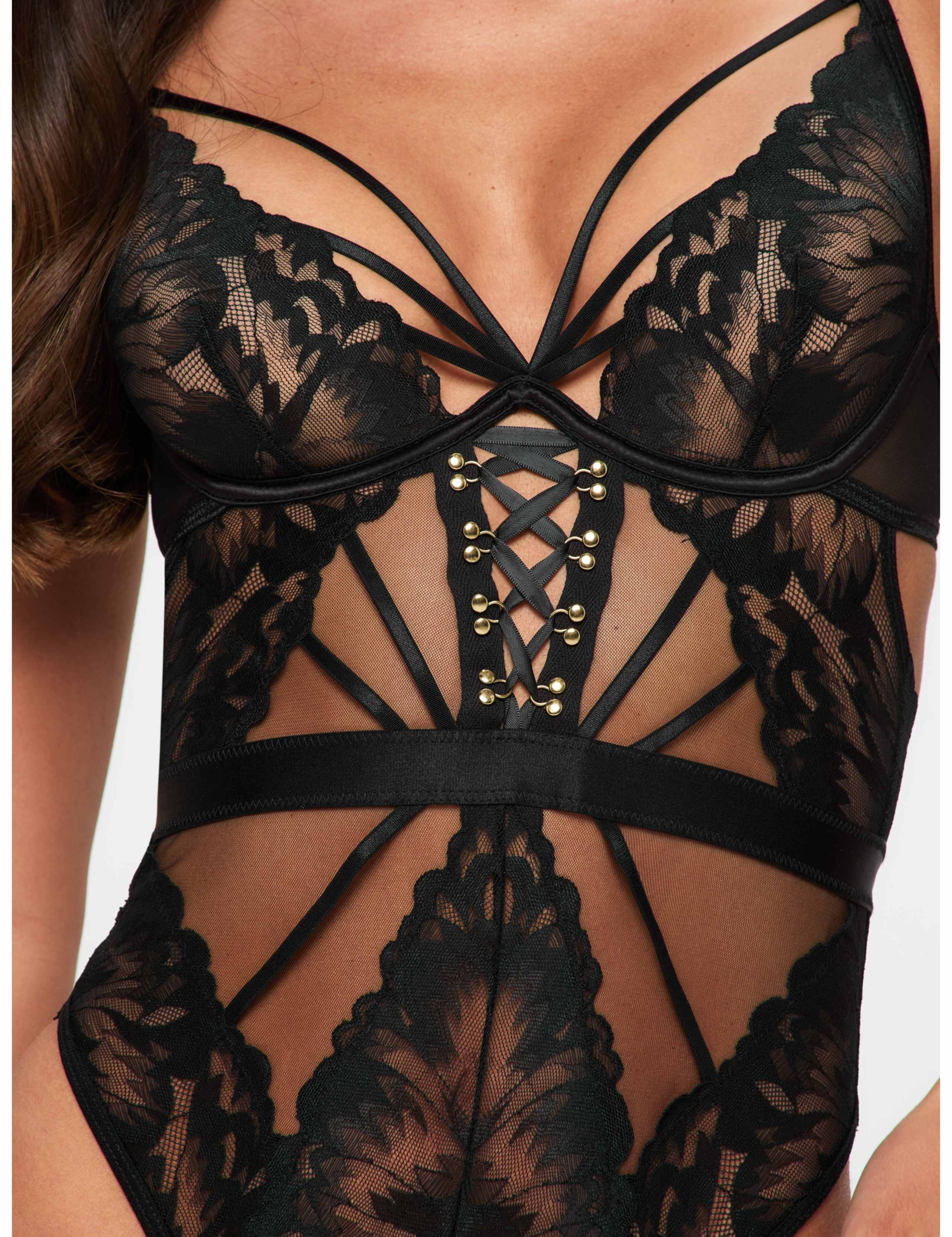 Lace Crotchless Body 5 of 5